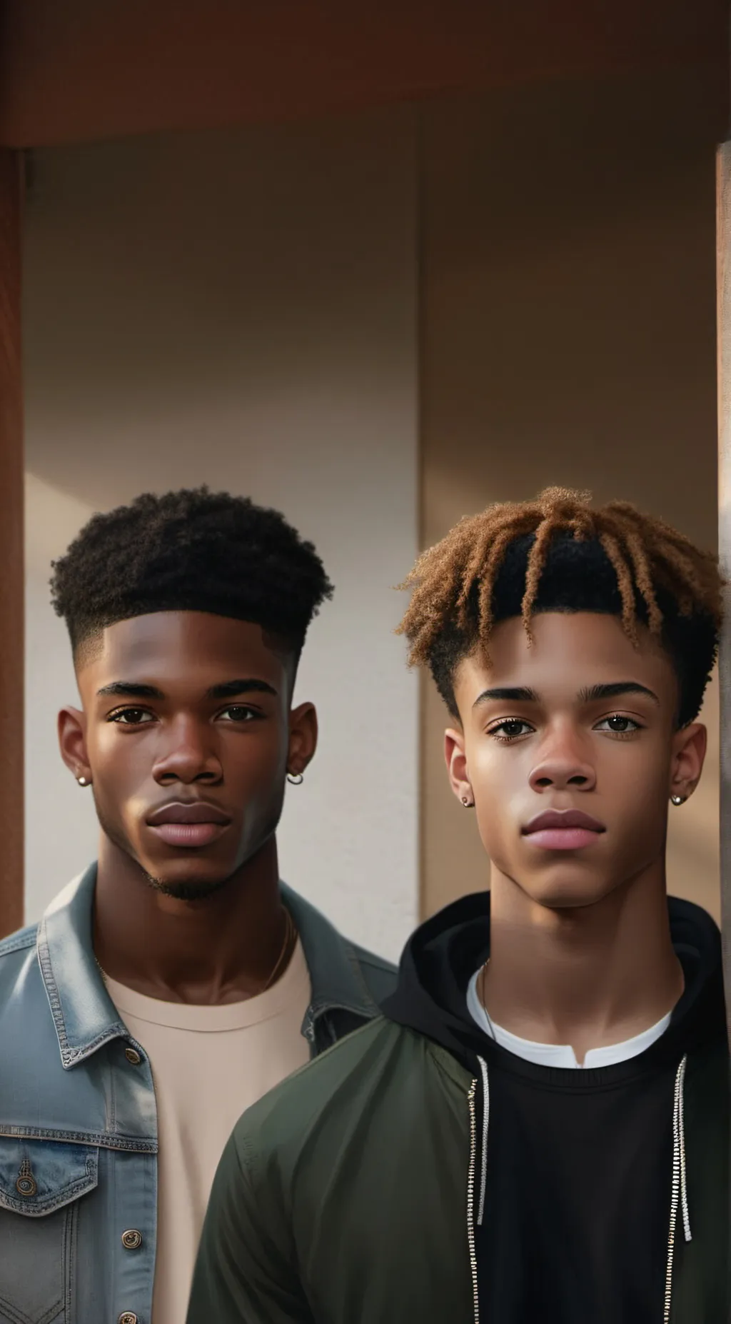 ai character: Chris and Tyler background