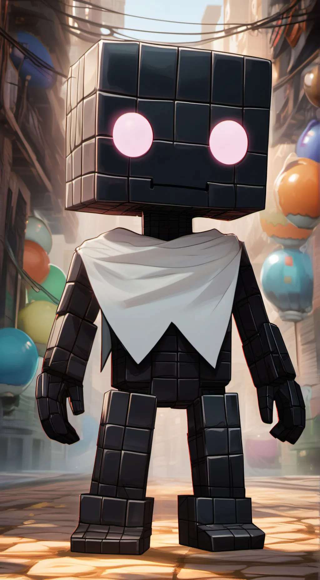 ai character: Endy  background