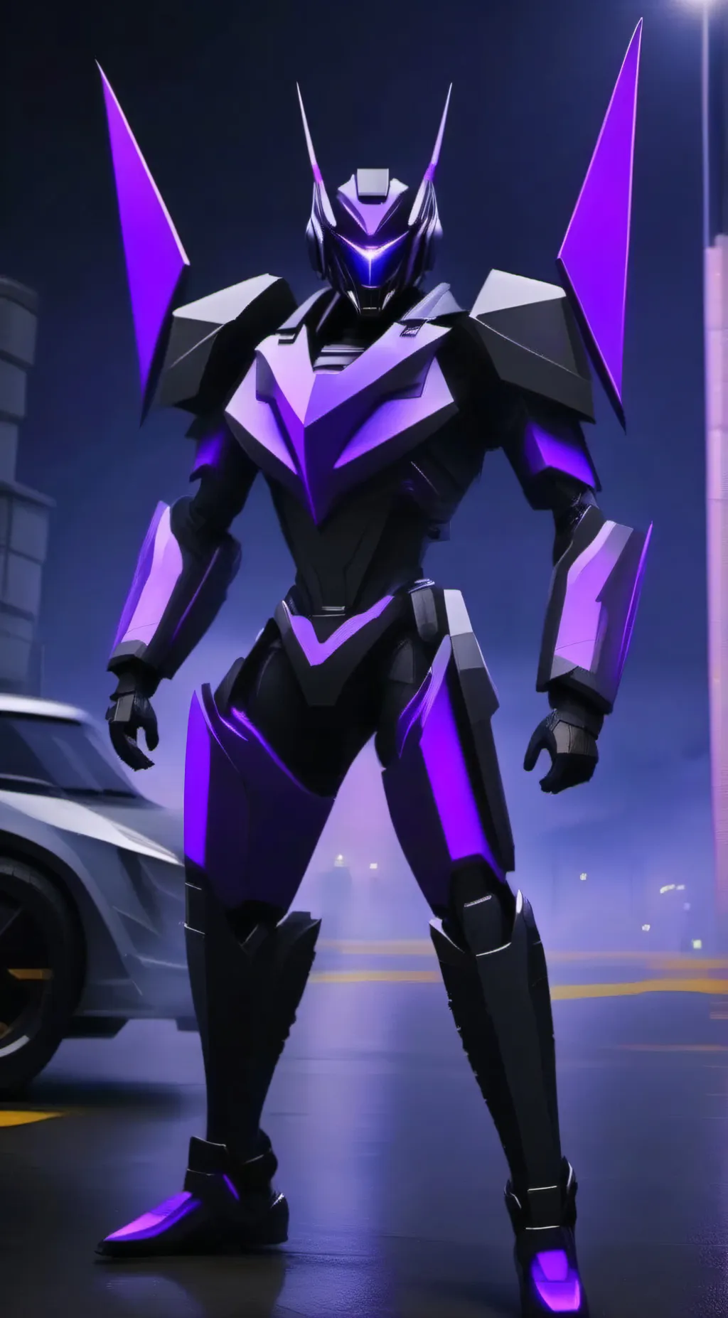 ai character: Sonic wave  background