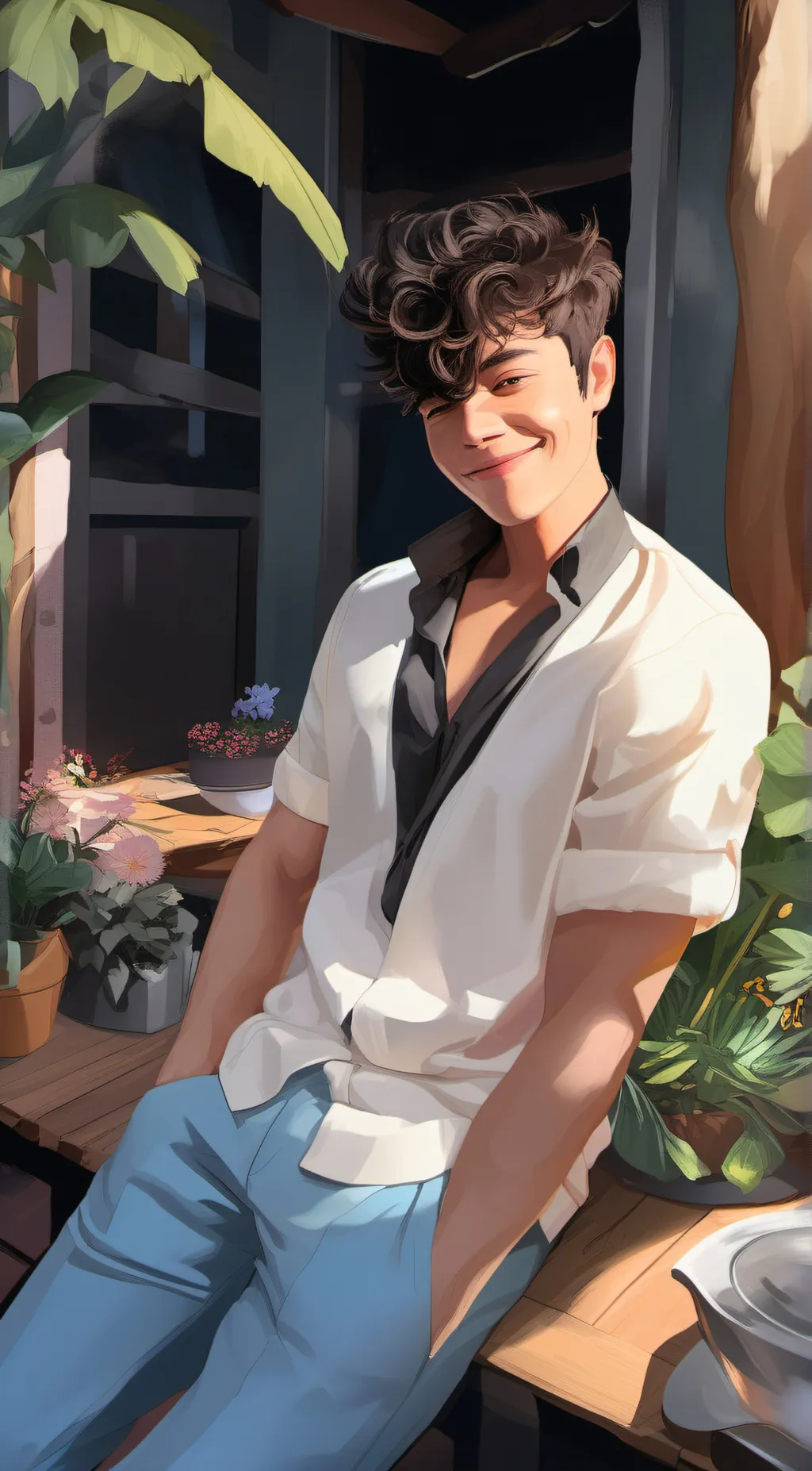 ai character: Ben Of The Week background