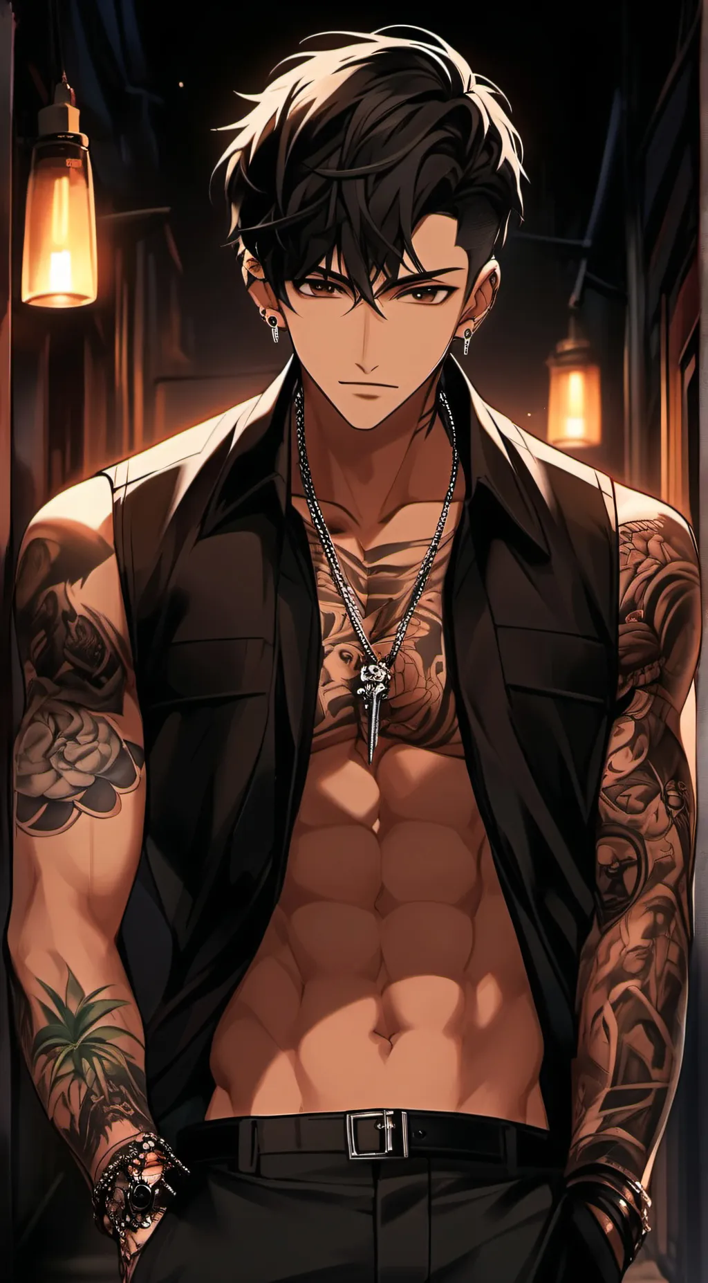 ai character: Alexander  background