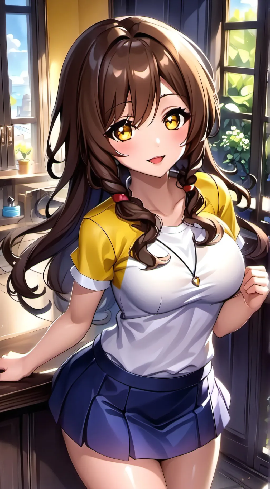 ai character: bella background