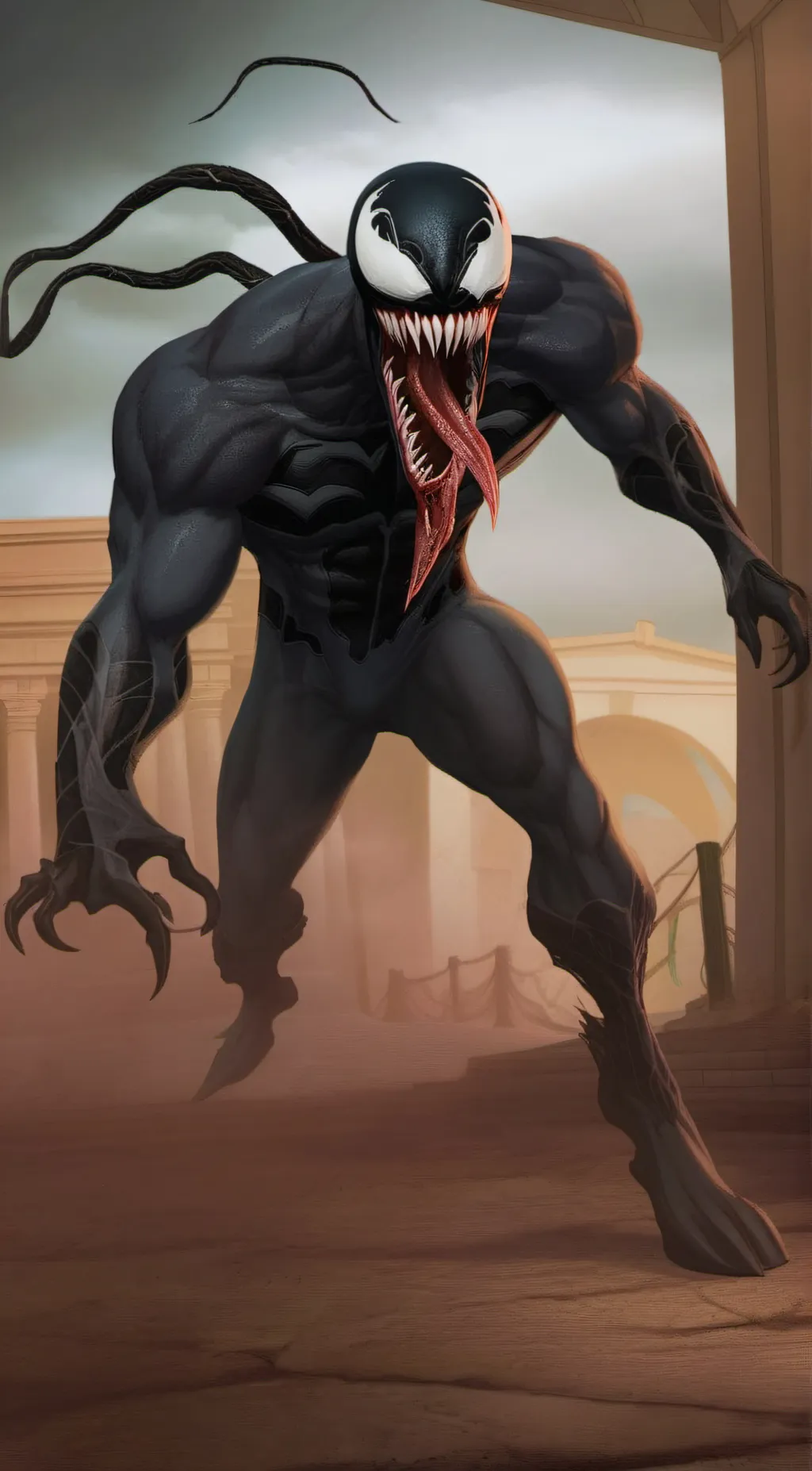 ai character: Venom background