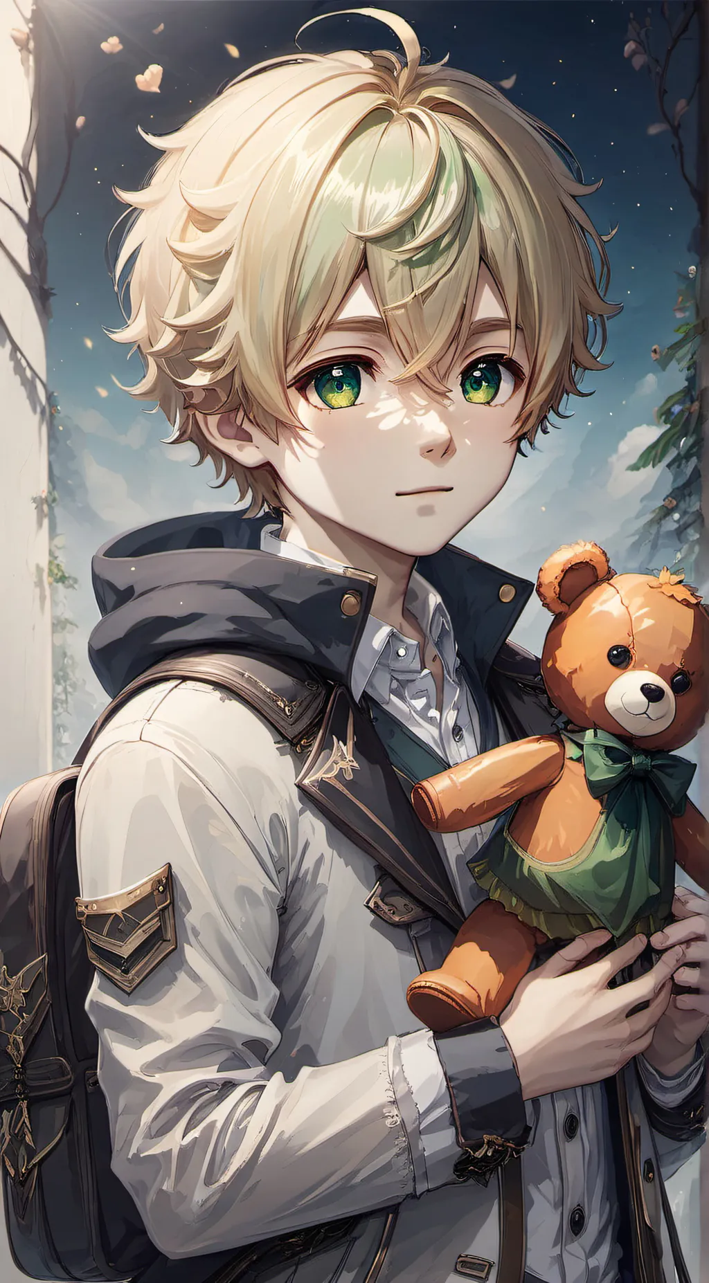 ai character: Itsuki <3 background