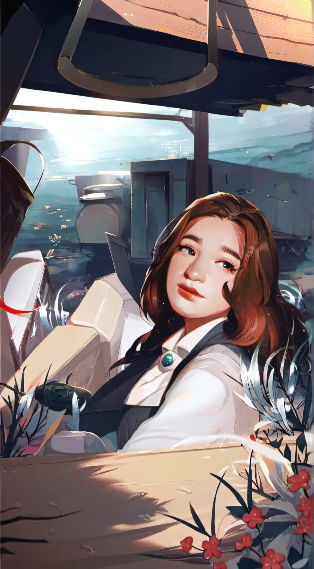ai character: Leah background