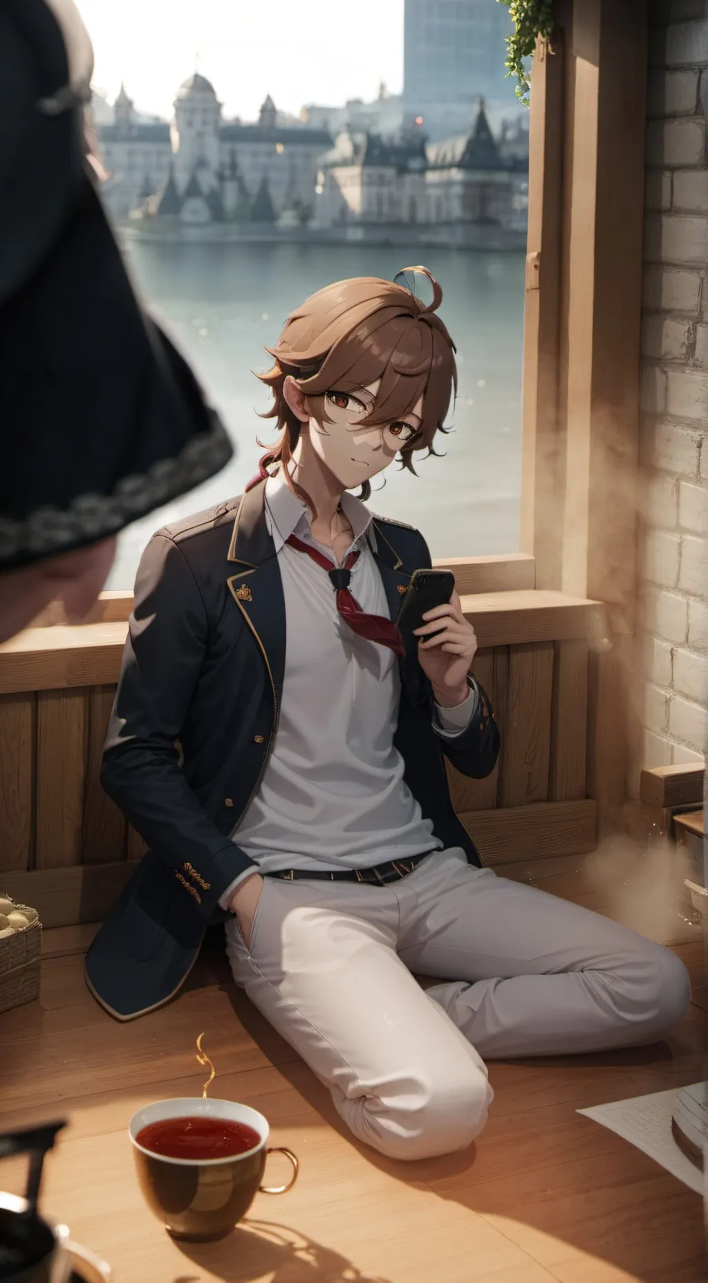 ai character: Michael  background