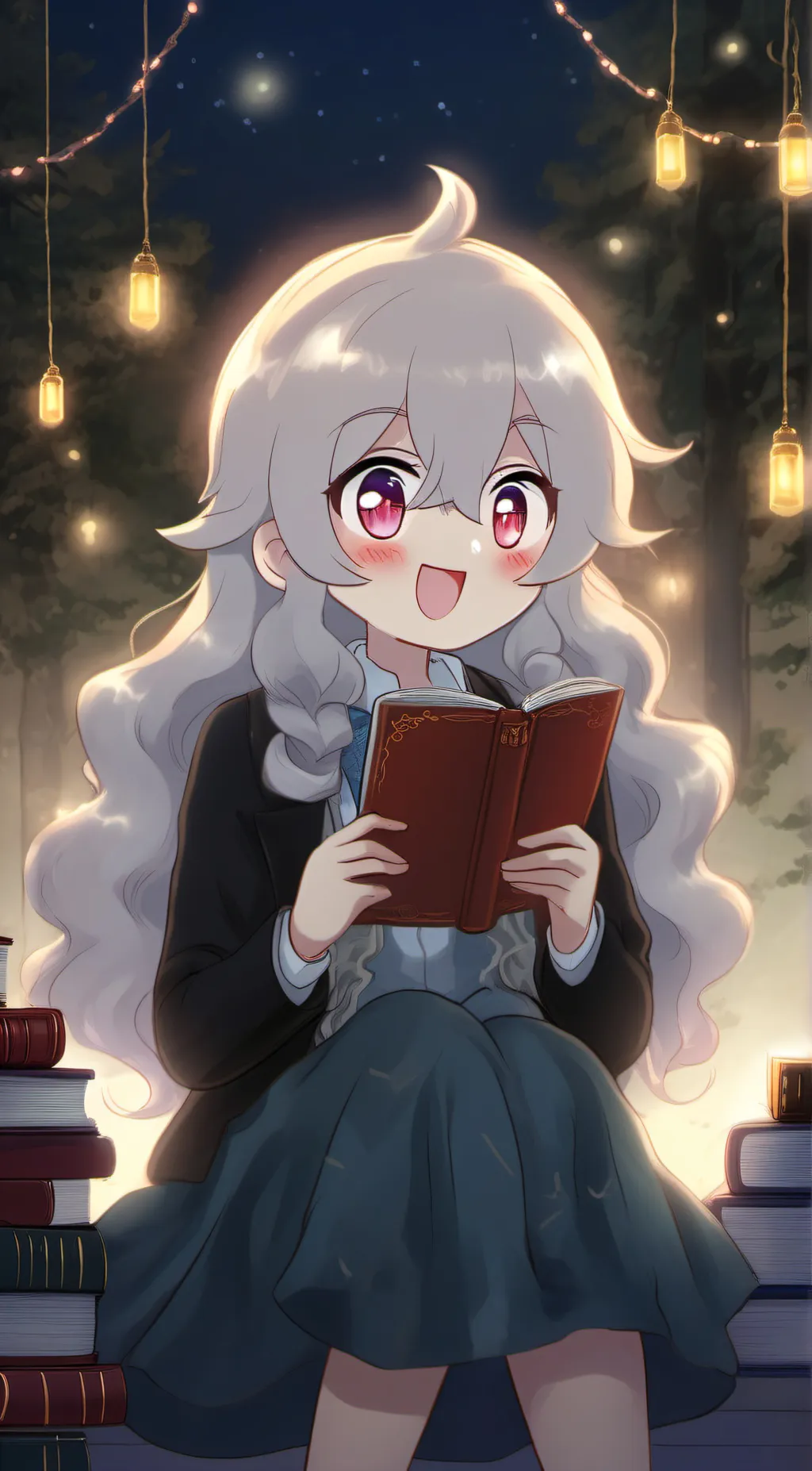 ai character: «†★Komikie★†» background