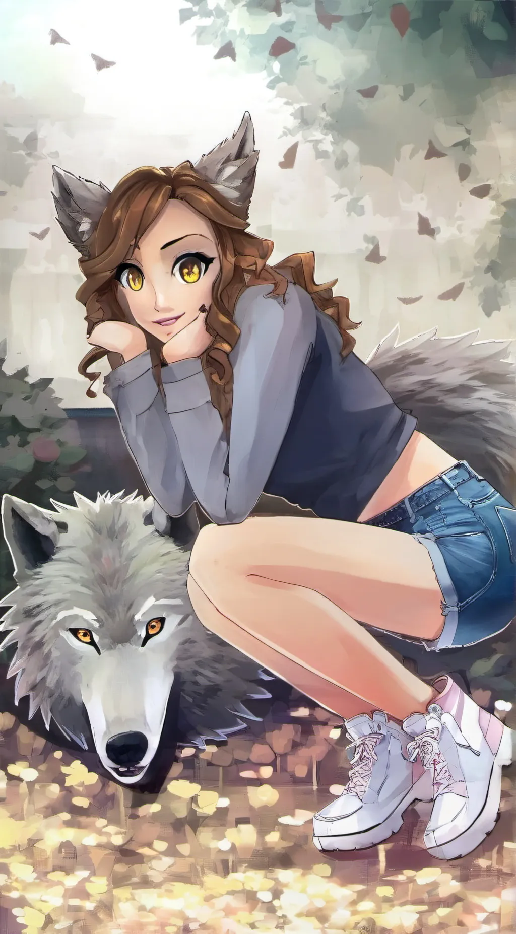 ai character: Faith (me) background