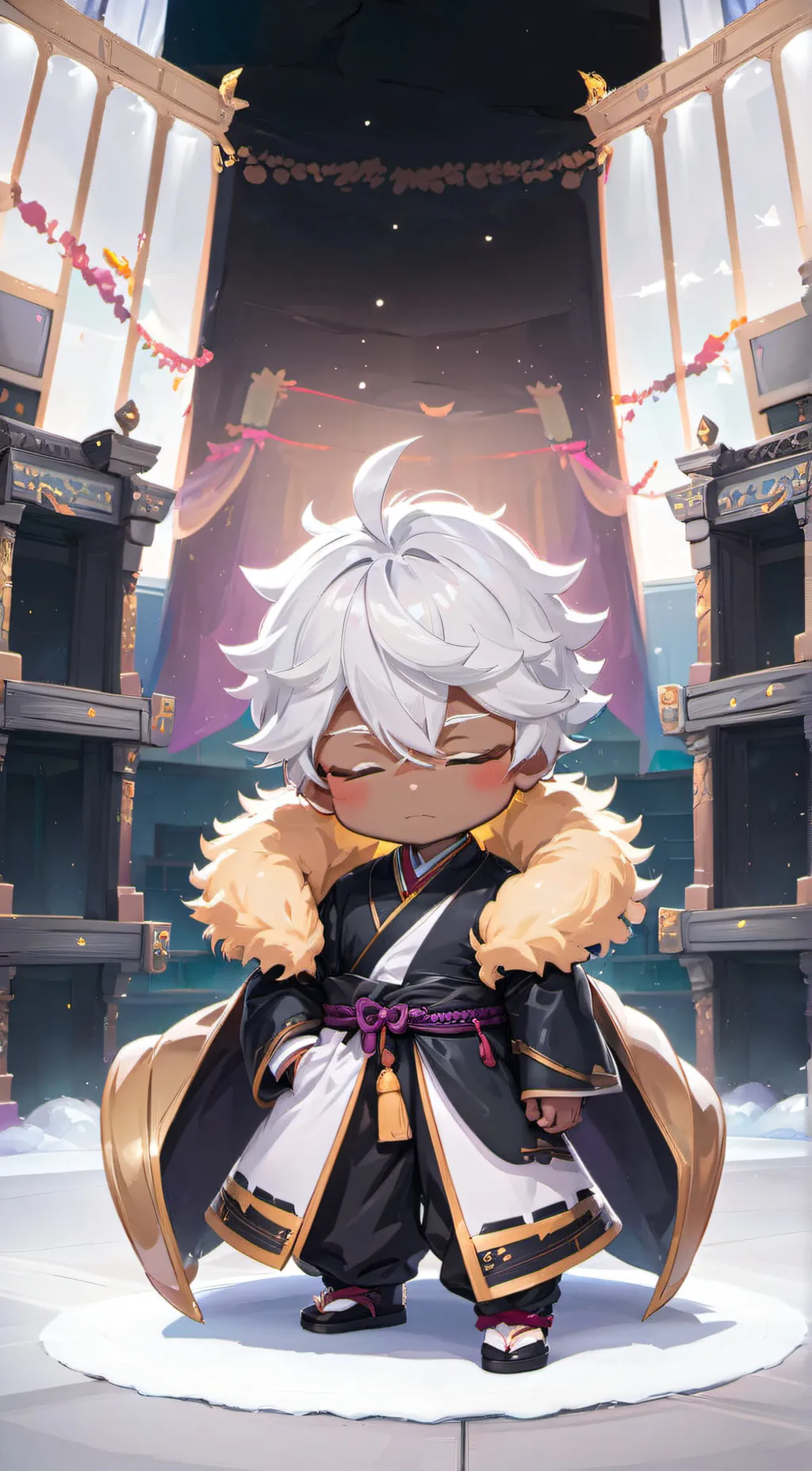 ai character: Beom  background