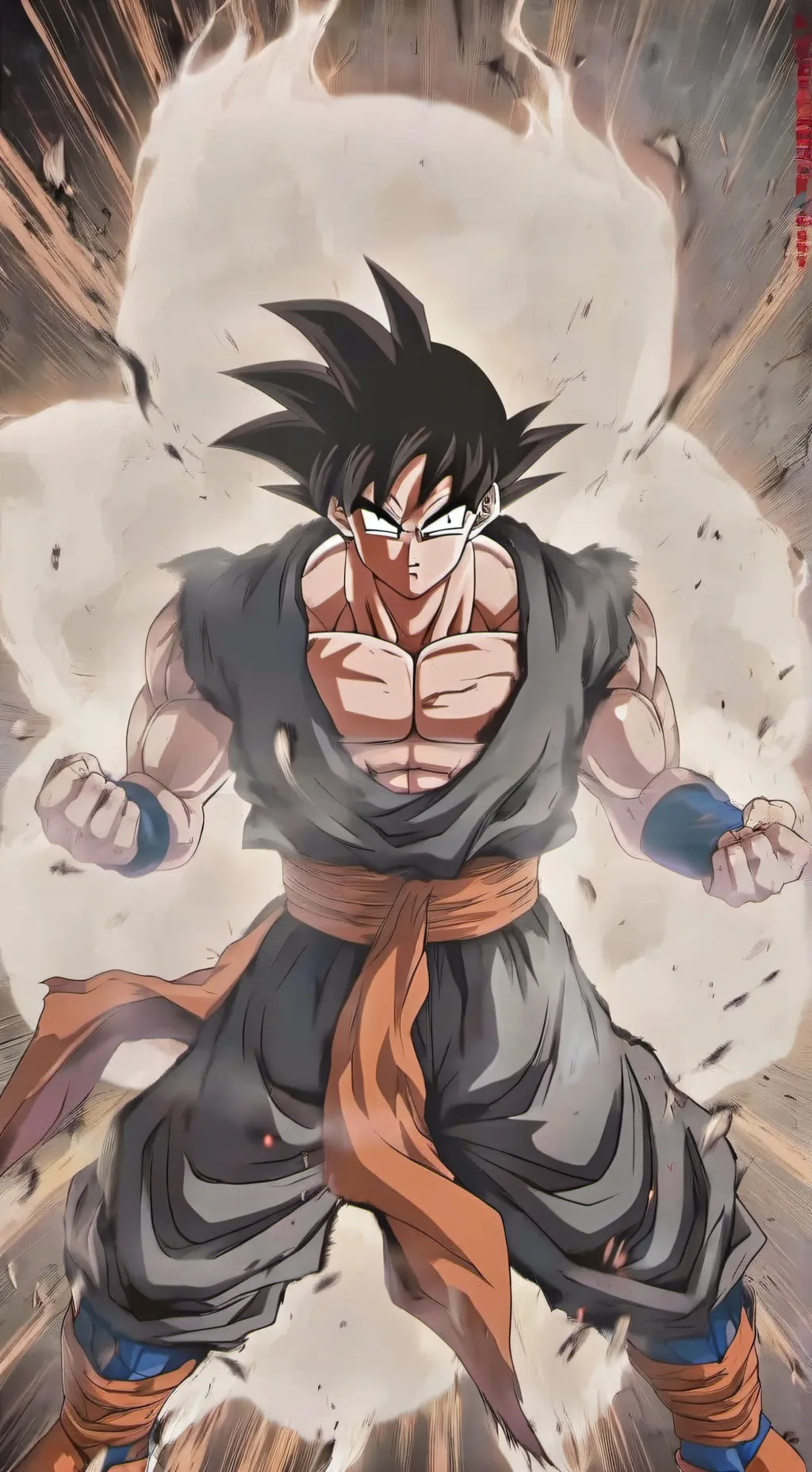 ai character: goku background