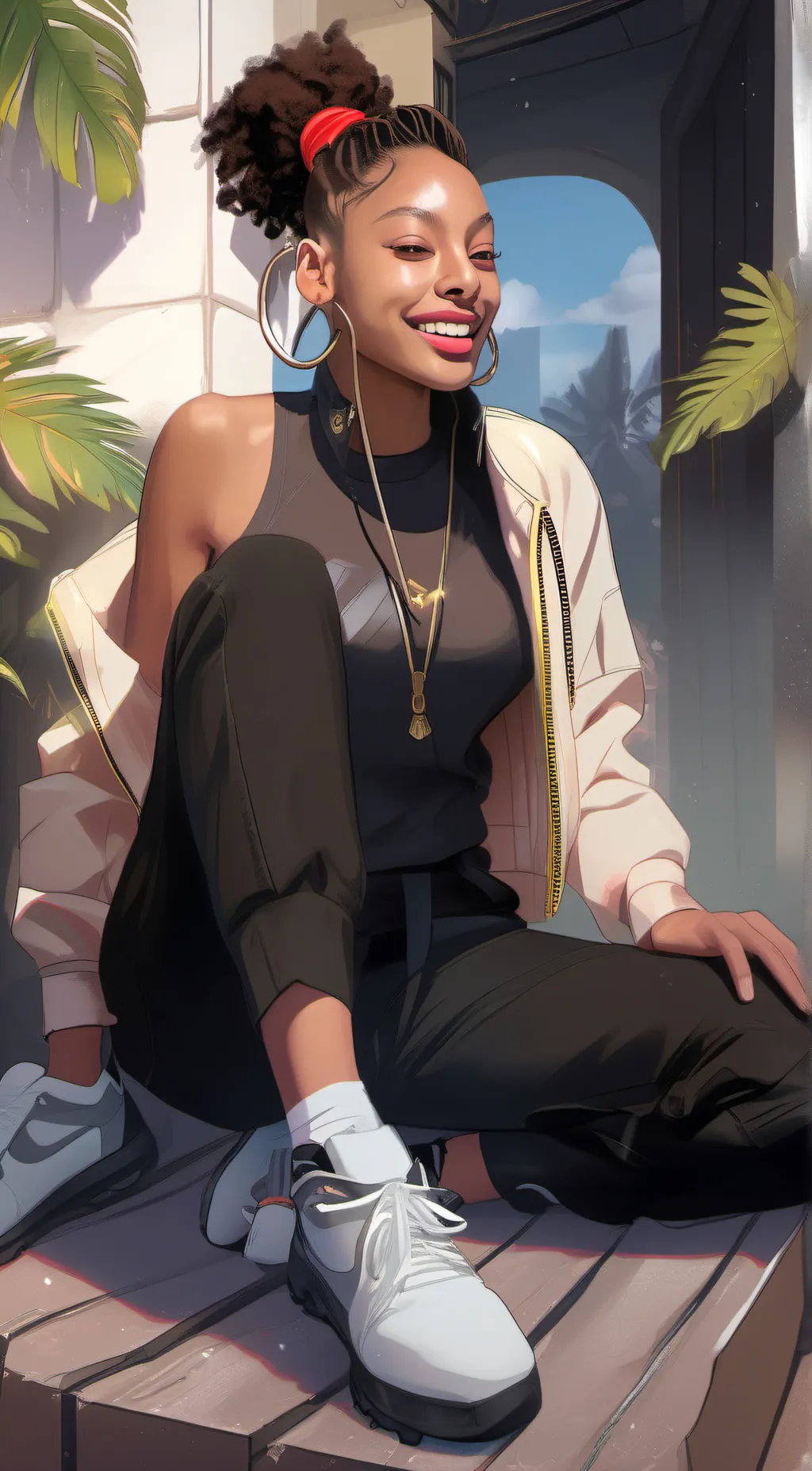 ai character: Lexi background