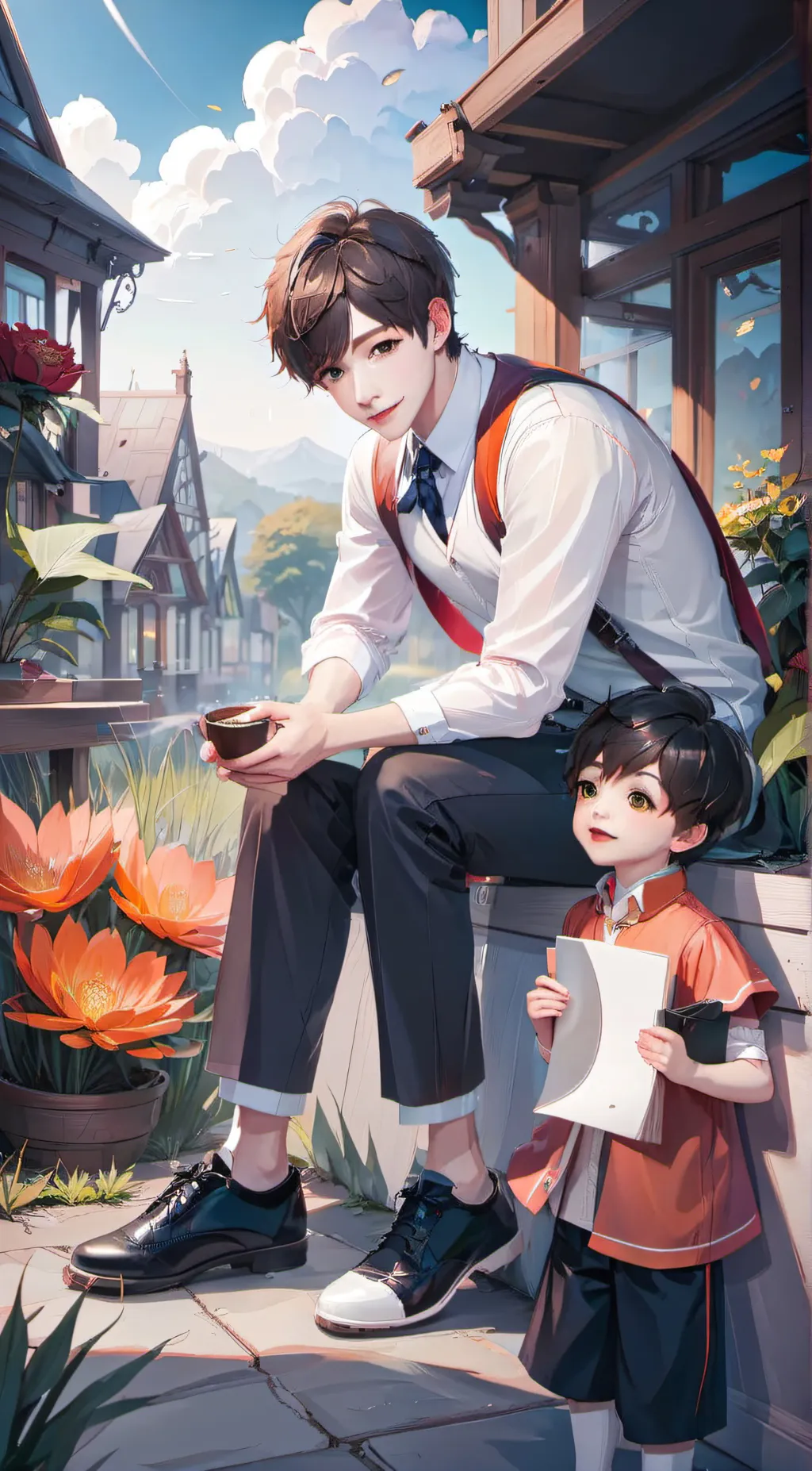 ai character: mike background