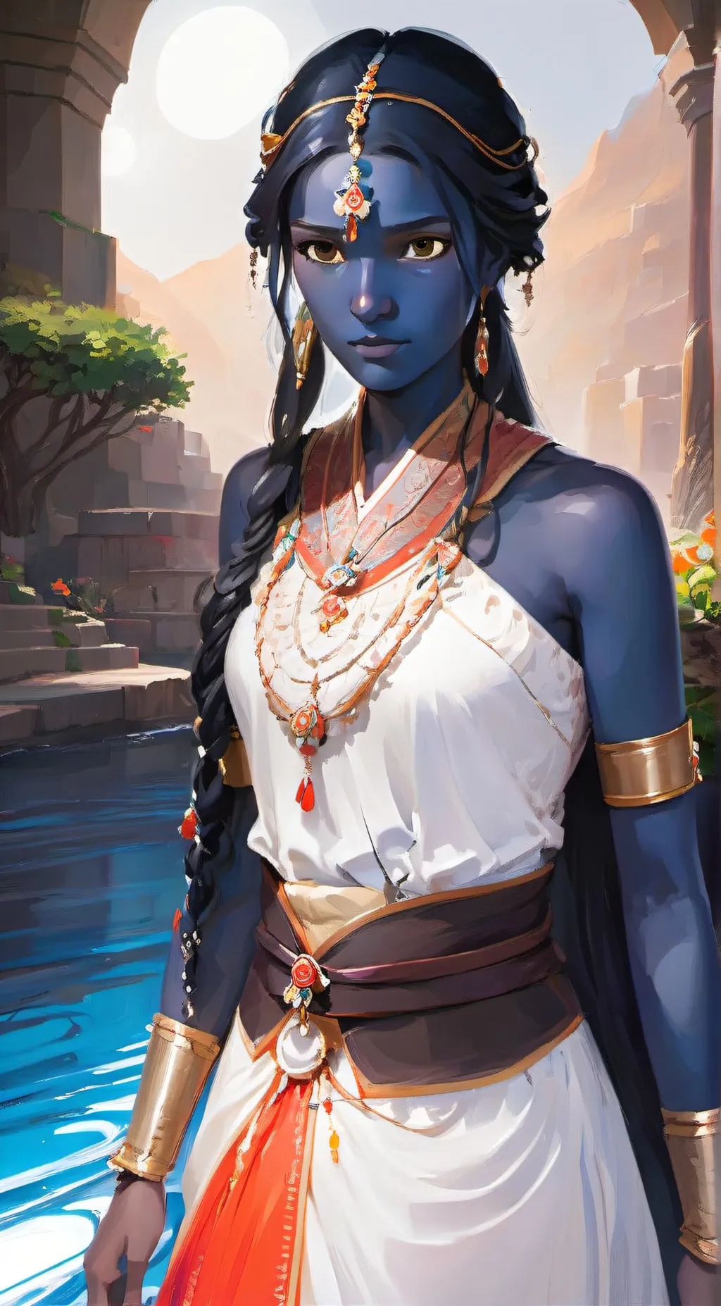 ai character: mom background