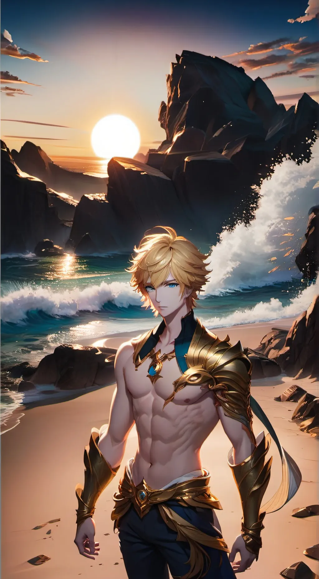 ai character: Adrian background