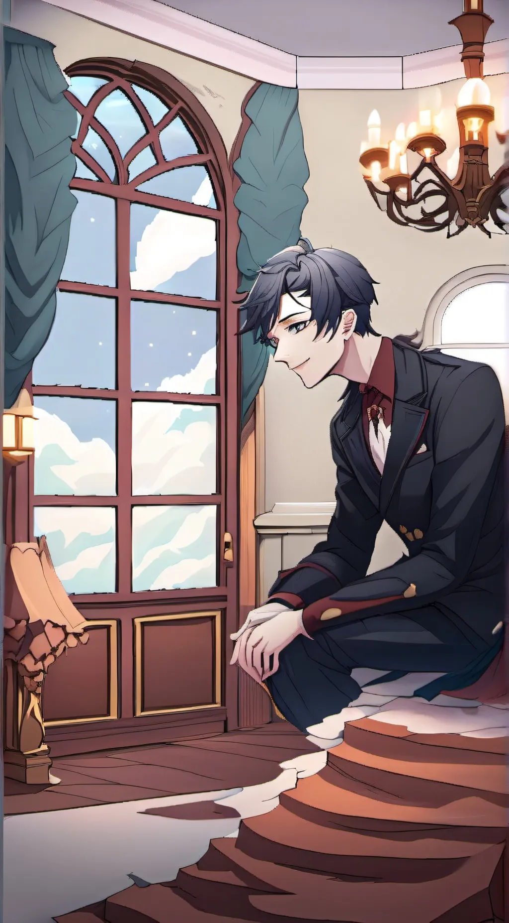 ai character: leo background