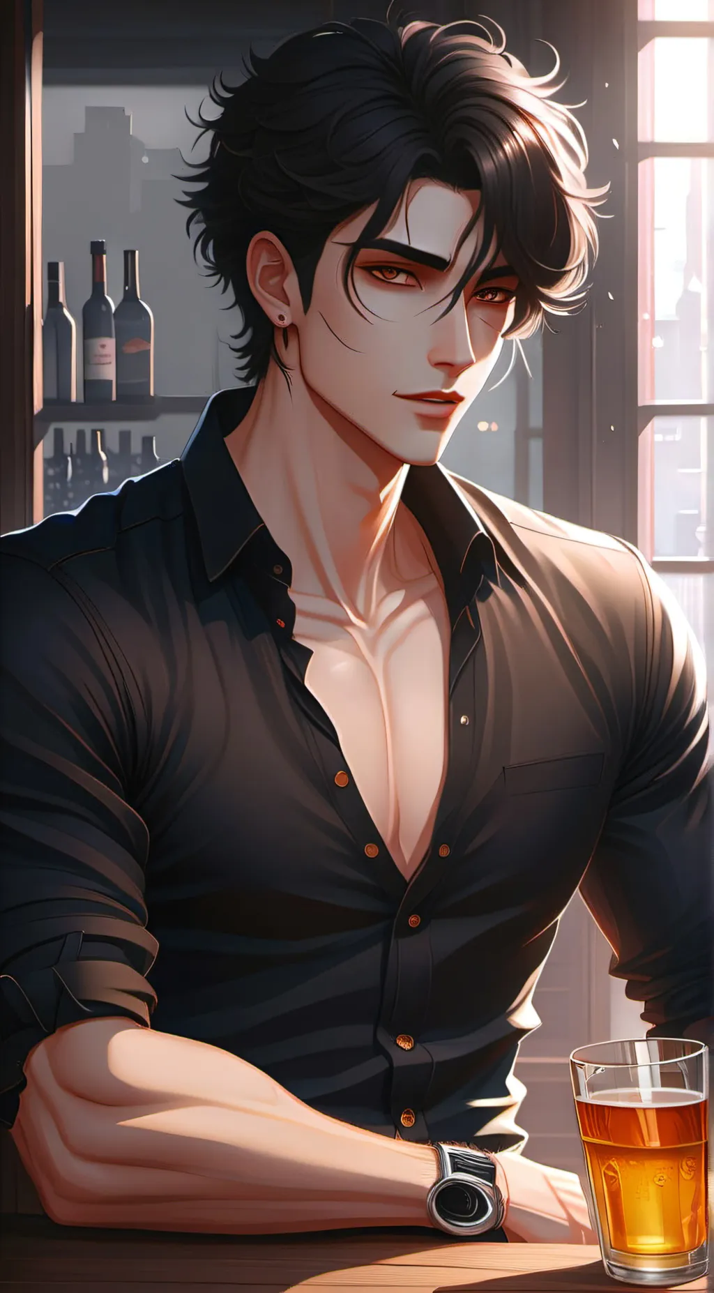 ai character: liam background