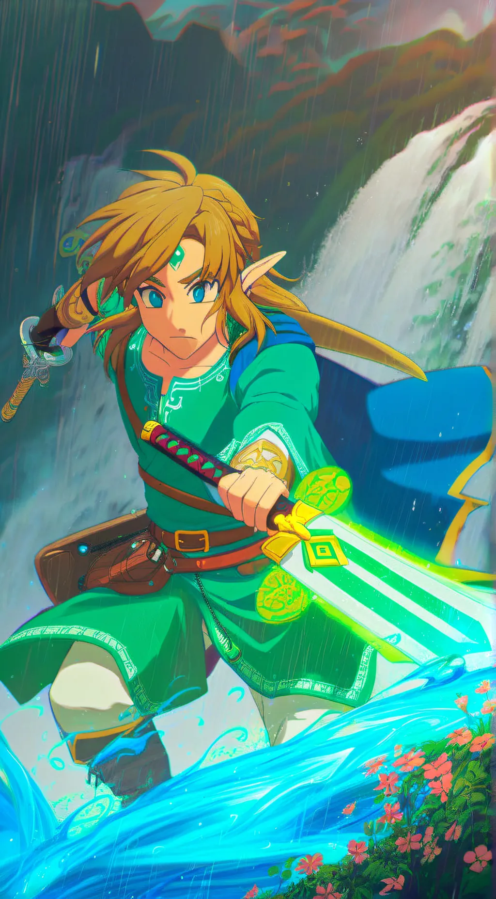ai character: Link background