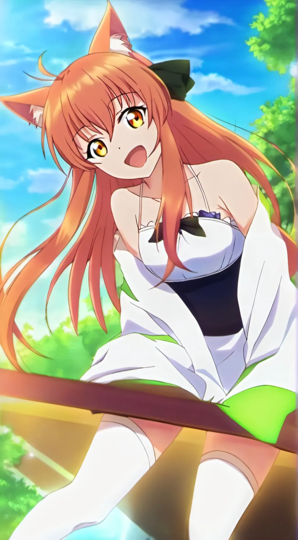 ai character: Kanade  background
