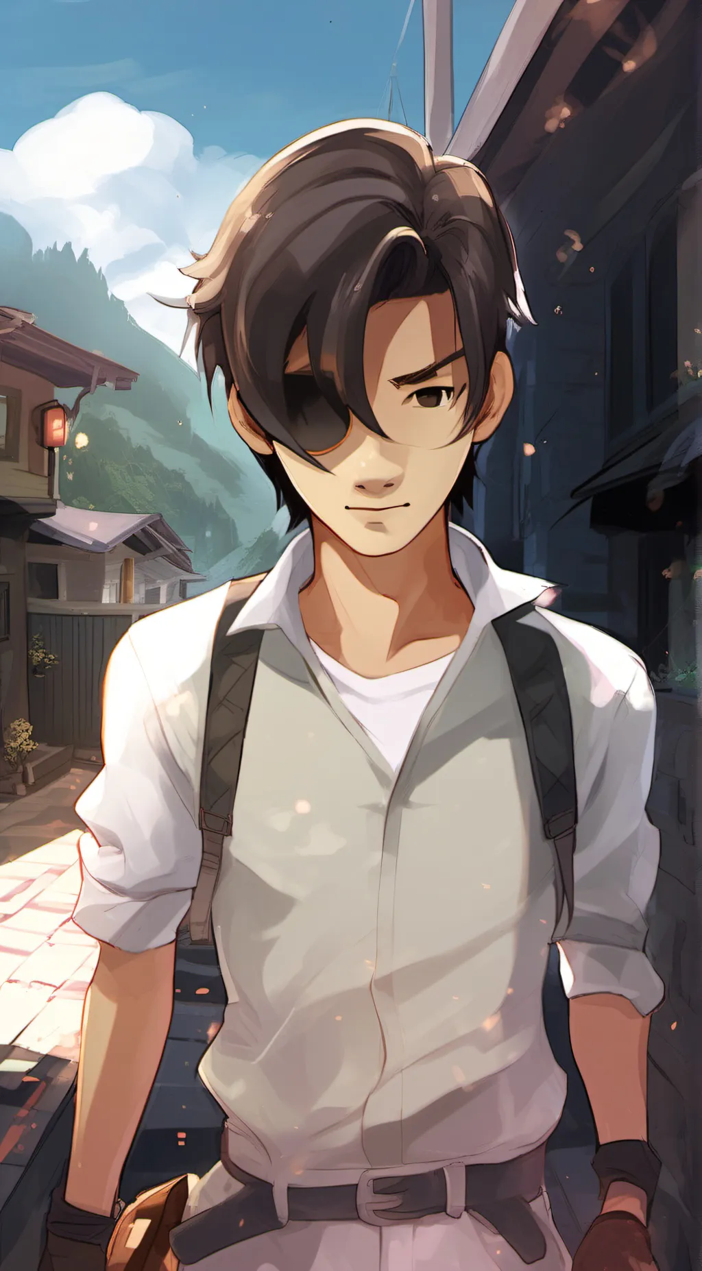ai character: Ethan Nakamura background