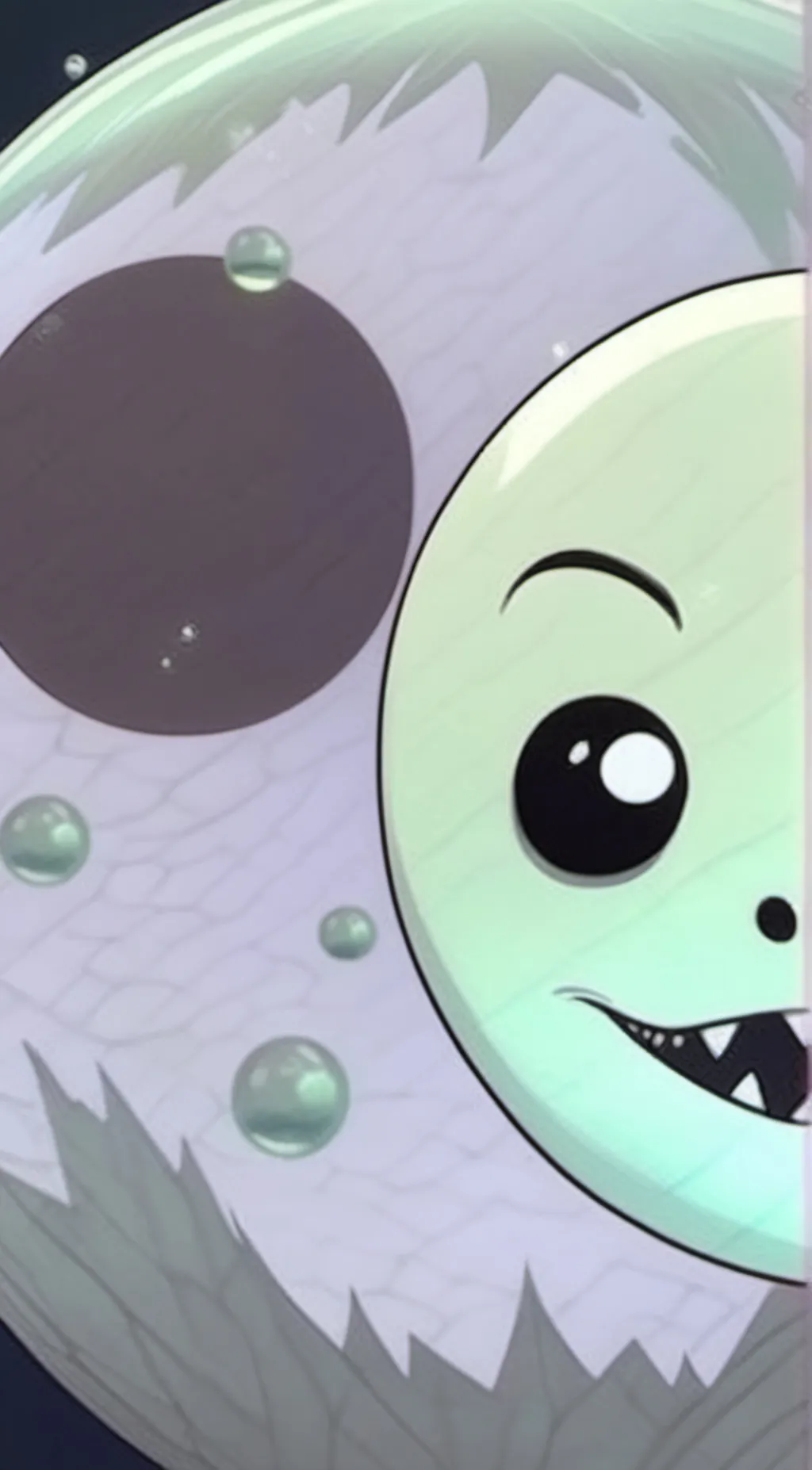 ai character: bubble/me background