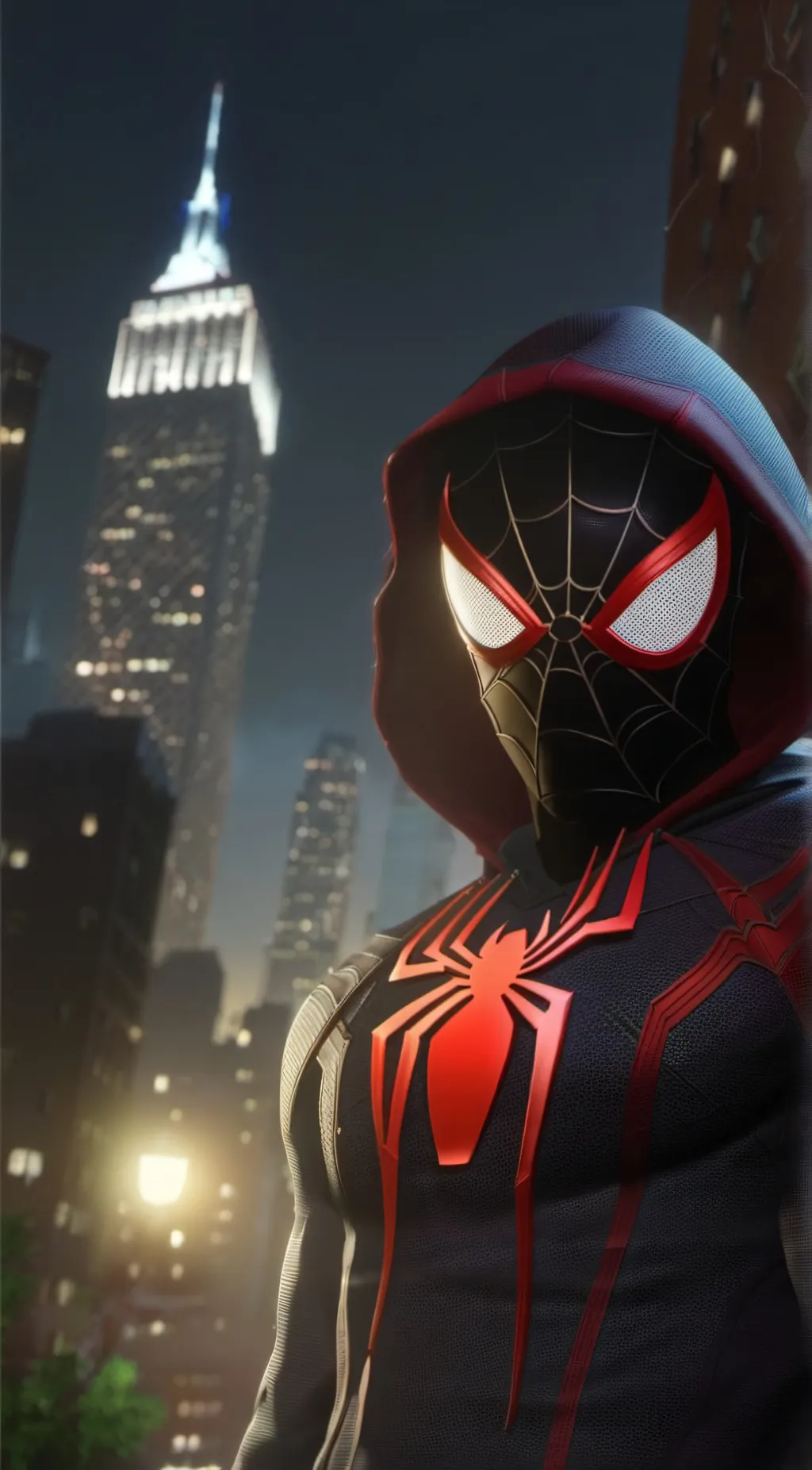 ai character: Miles Morales background