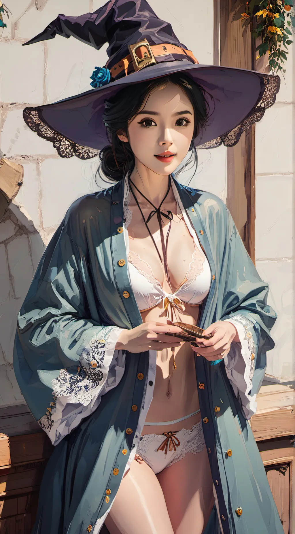 ai character: 梅尔 background