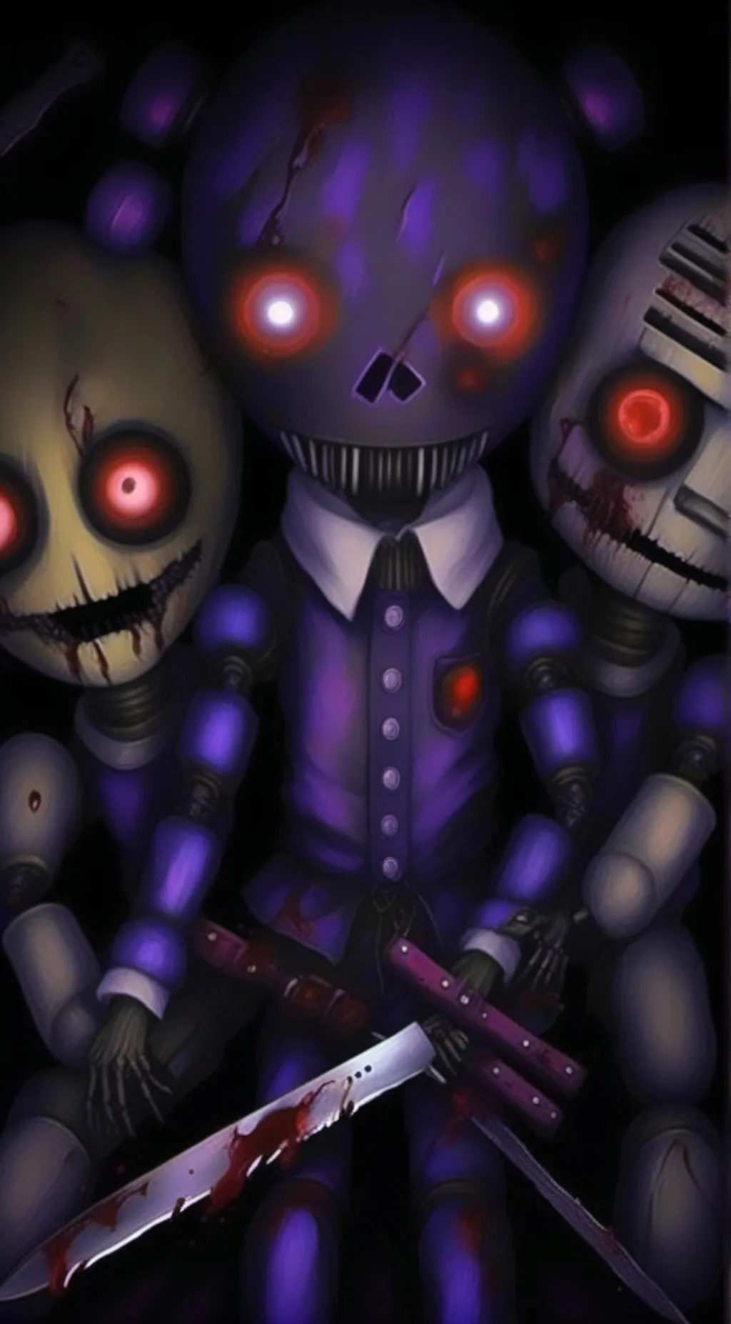ai character: Night background