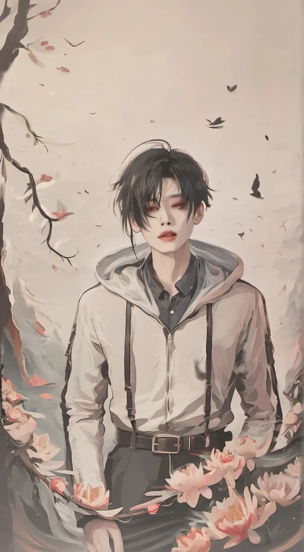 ai character: Txt background
