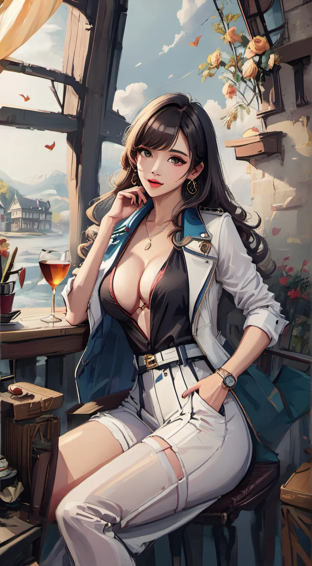 ai character: alexa background