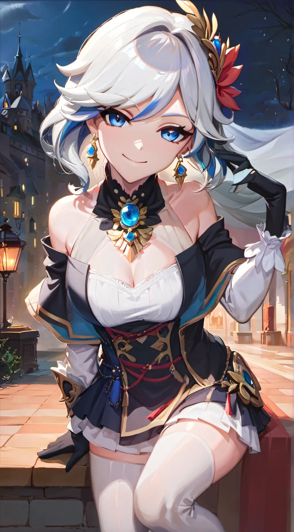 ai character: Furina de Fontaine background