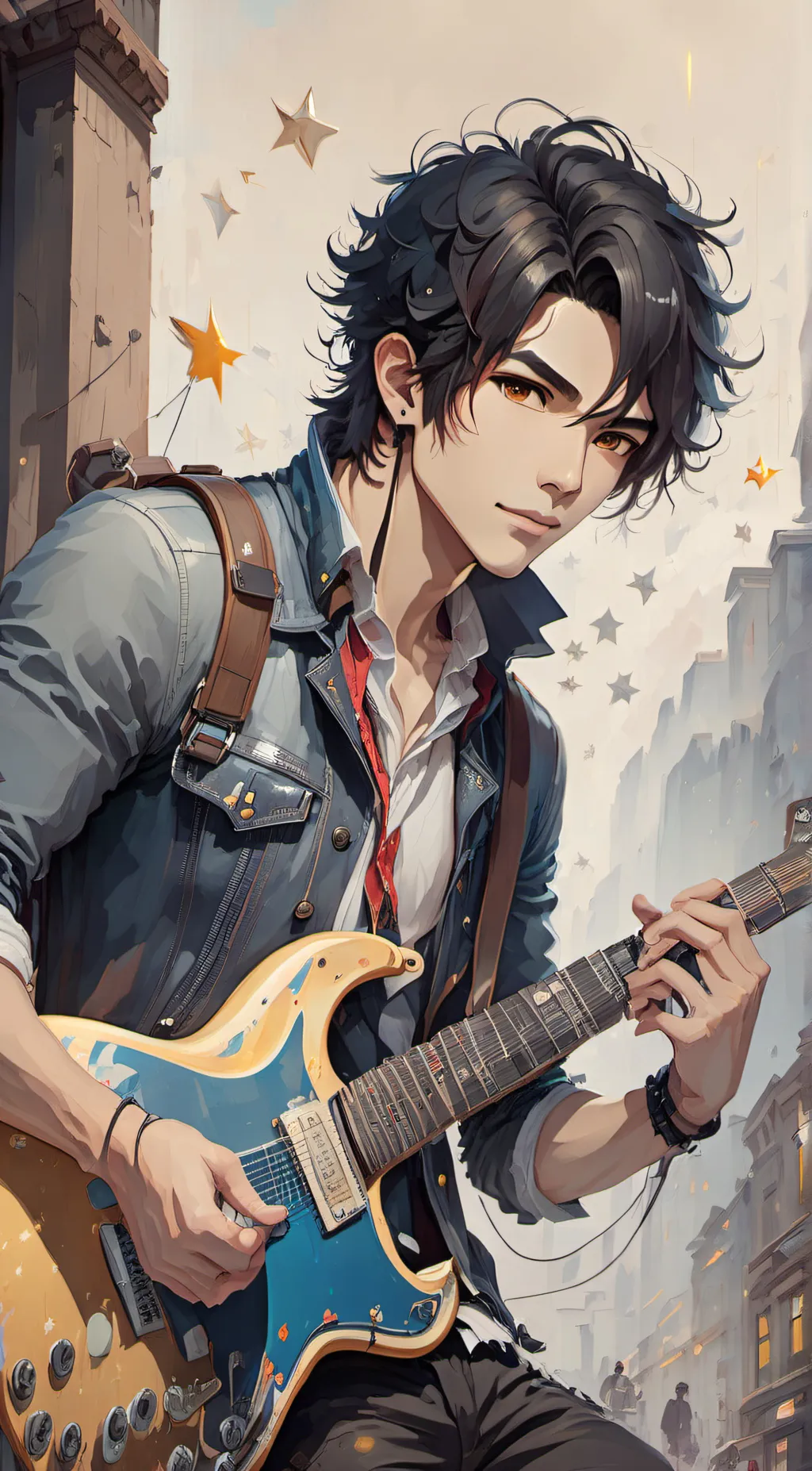 ai character: Cameron background