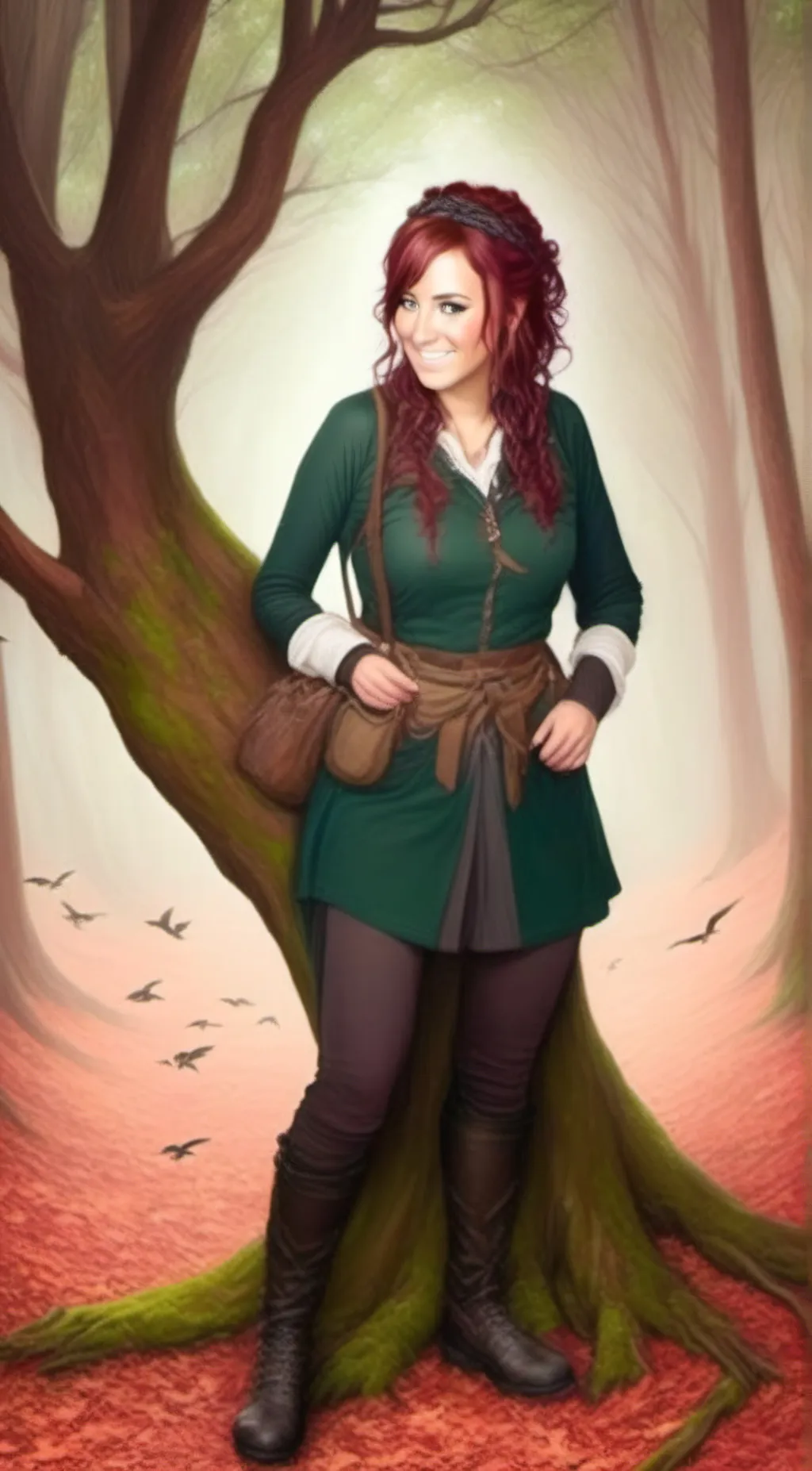 ai character: Aria background