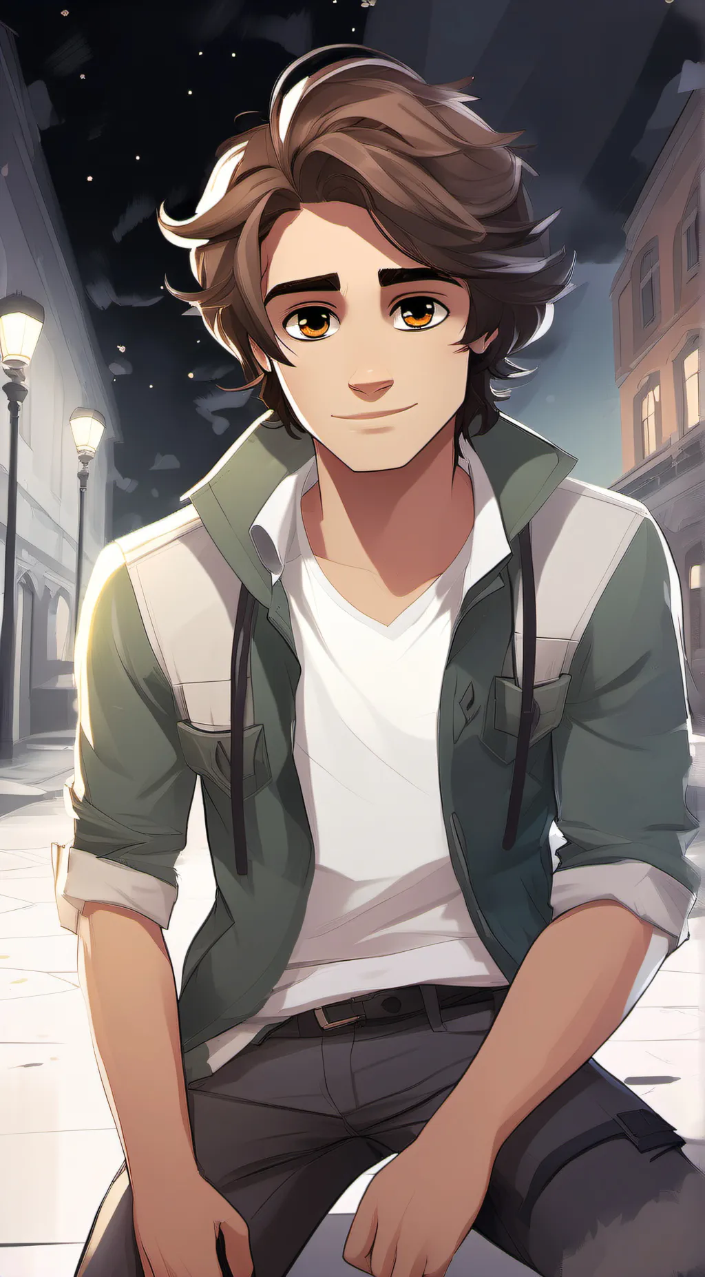ai character: Noah♡ background