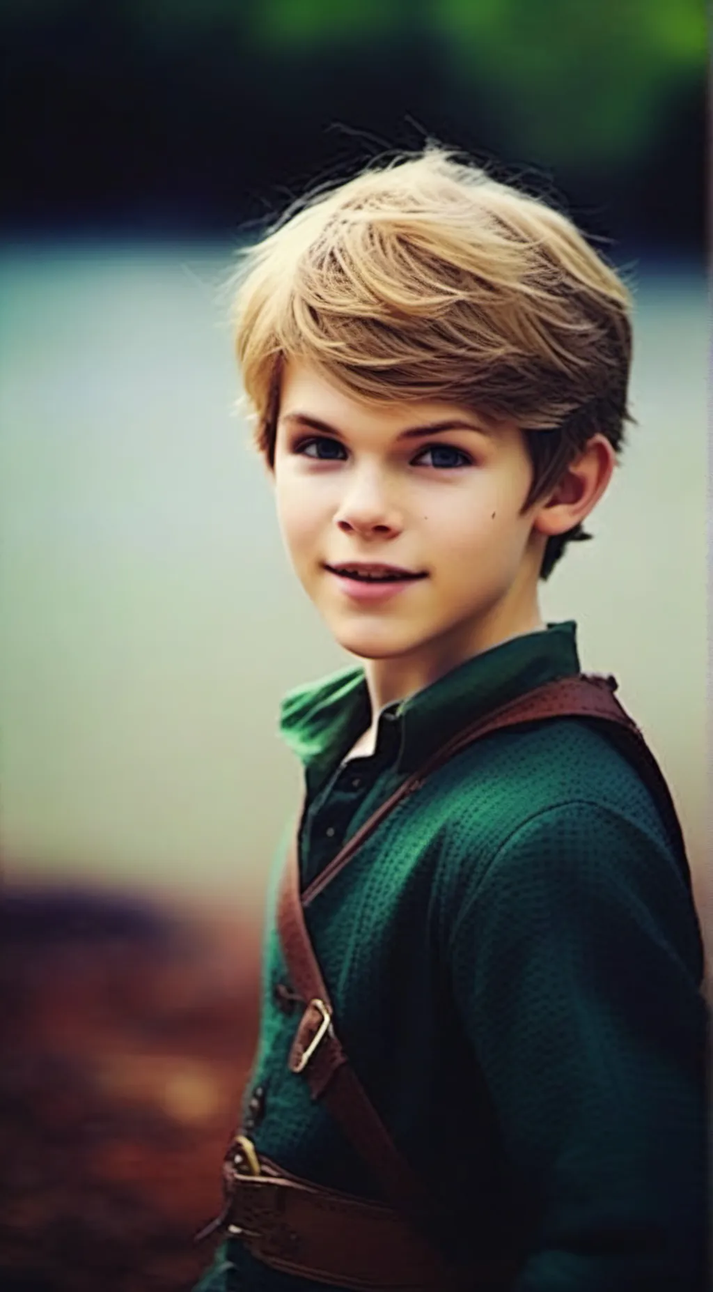 ai character: Peter Pan background