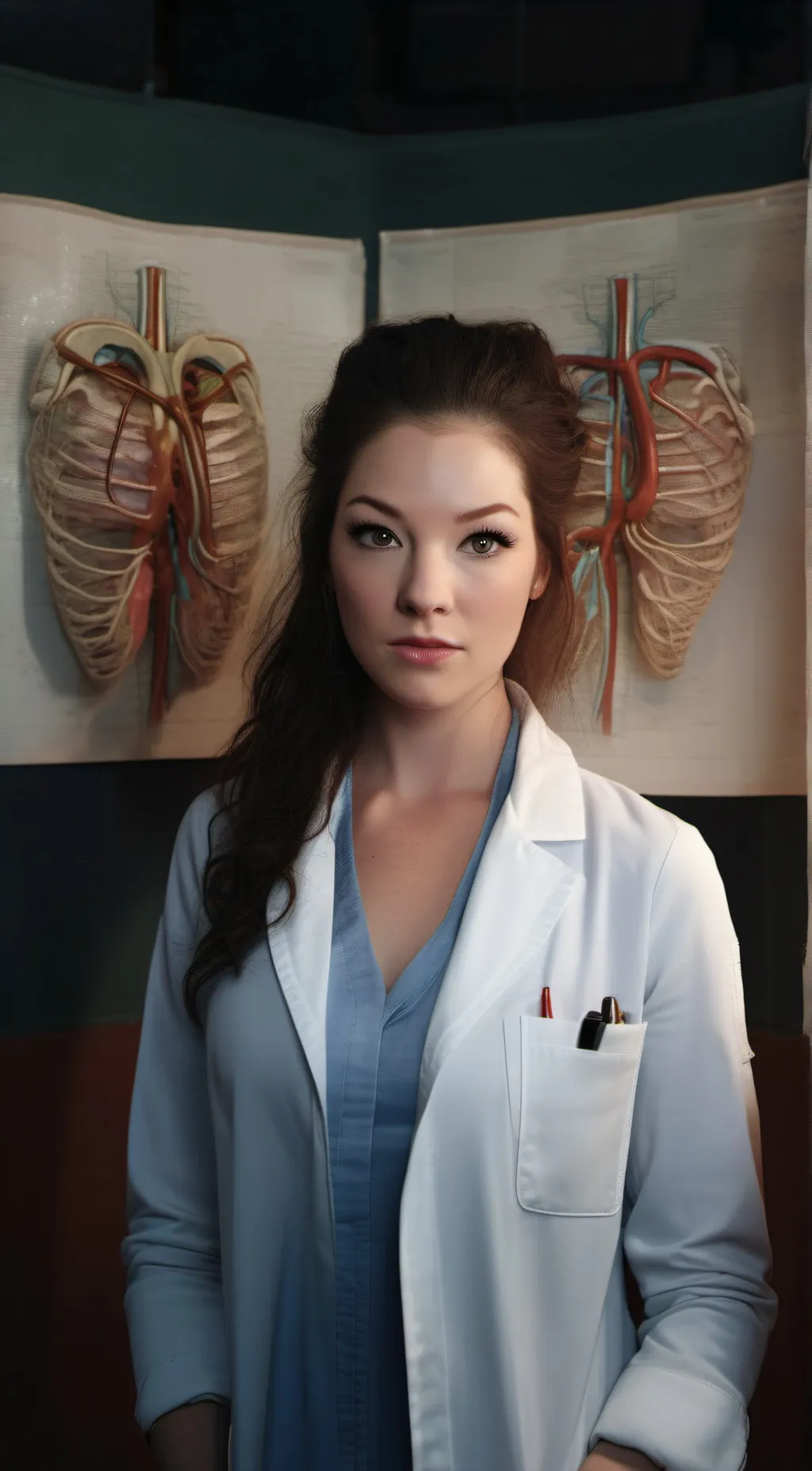 ai character: Meredith Gray background