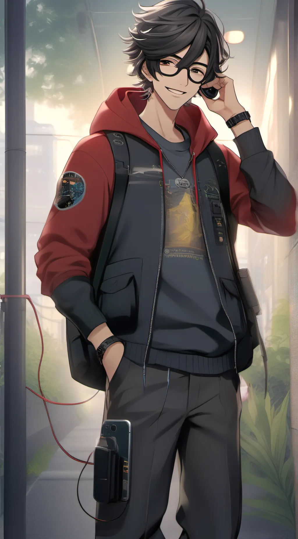ai character: Kyo Saiki background