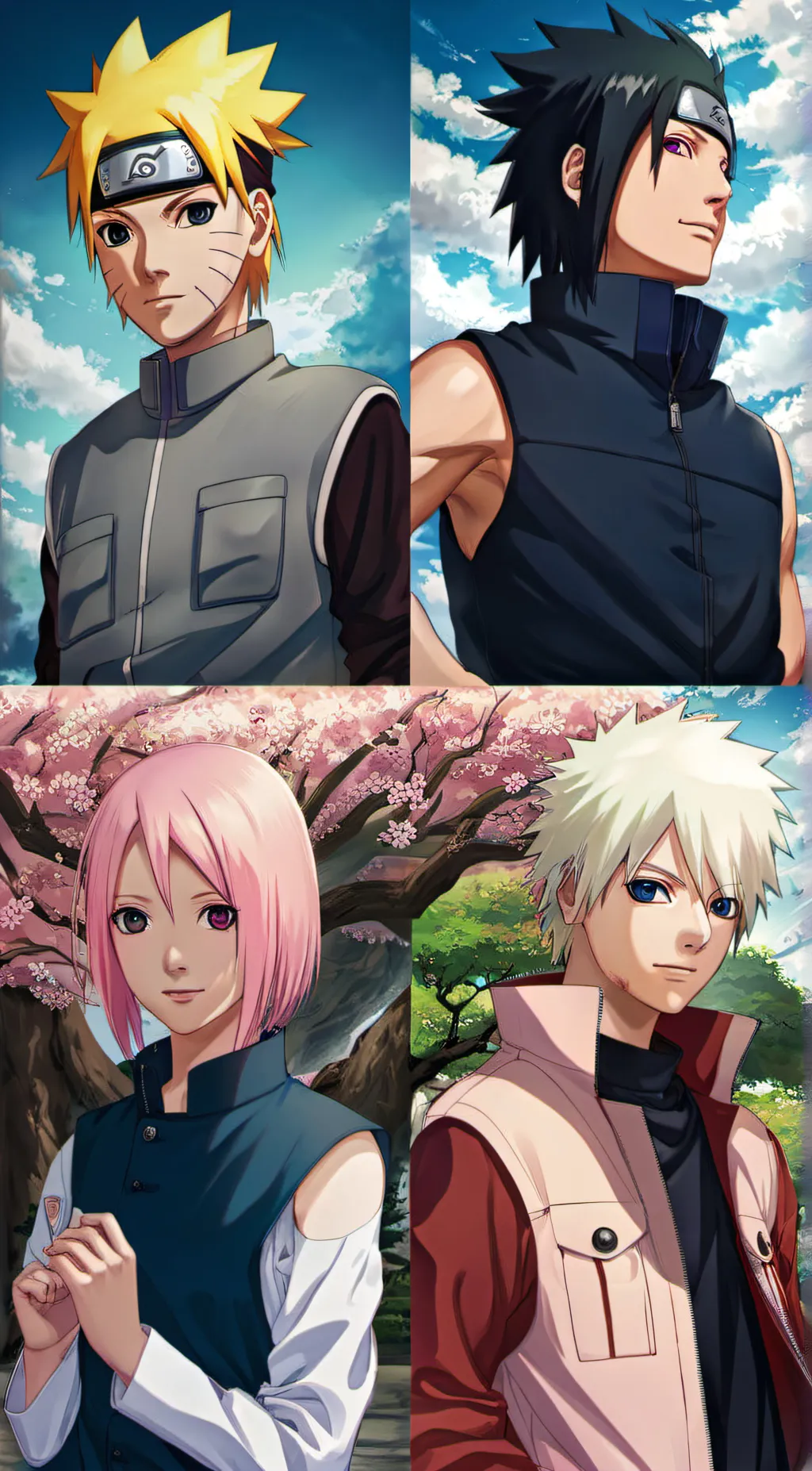 ai character: Team 7 background