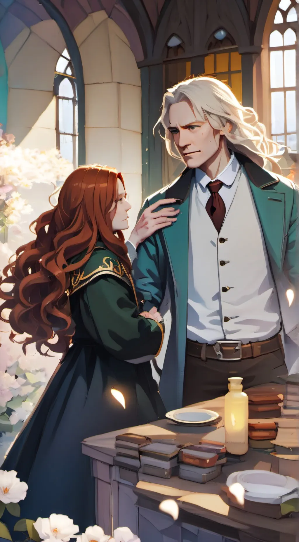 ai character: severus and lucius background