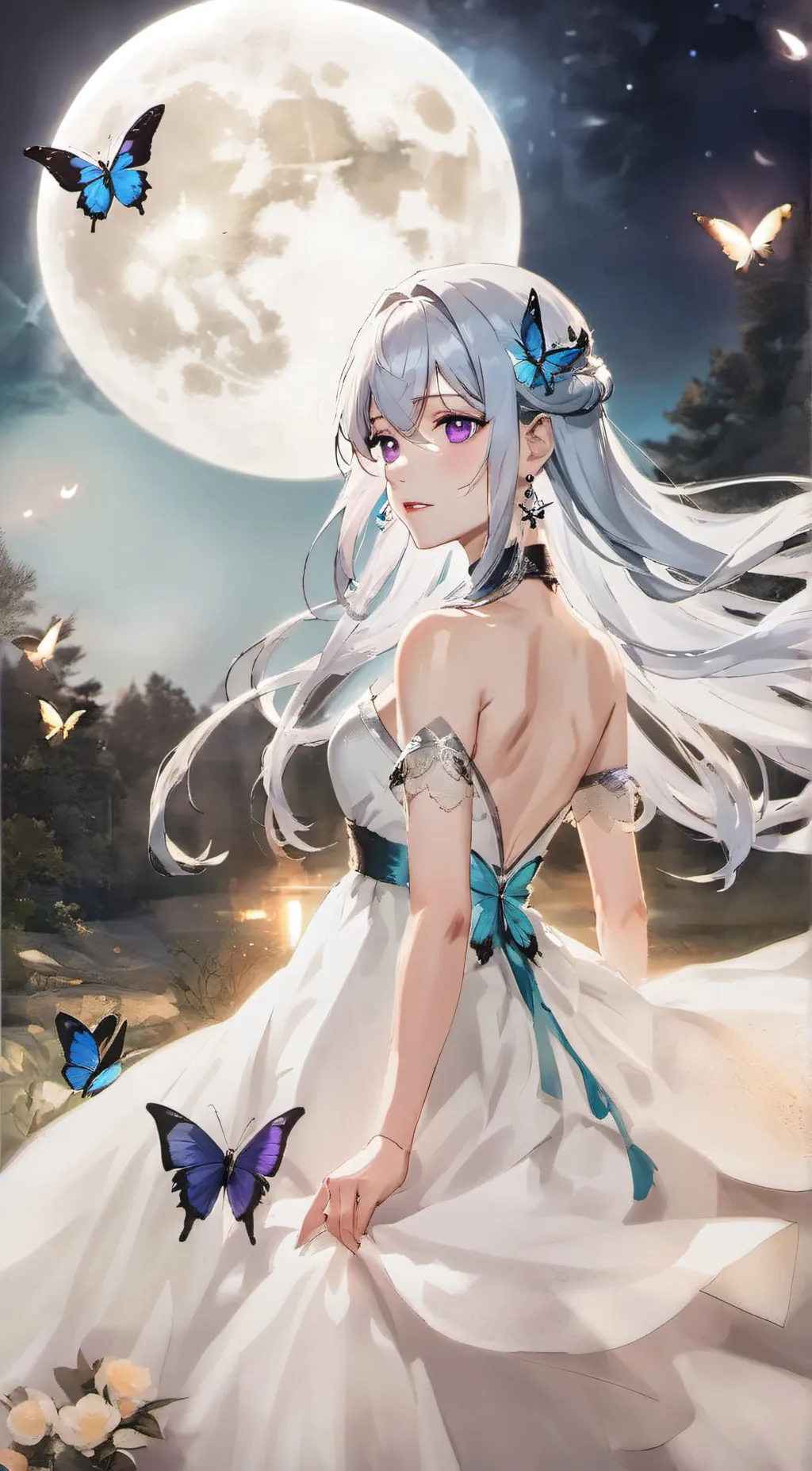 ai character: AmaLee background
