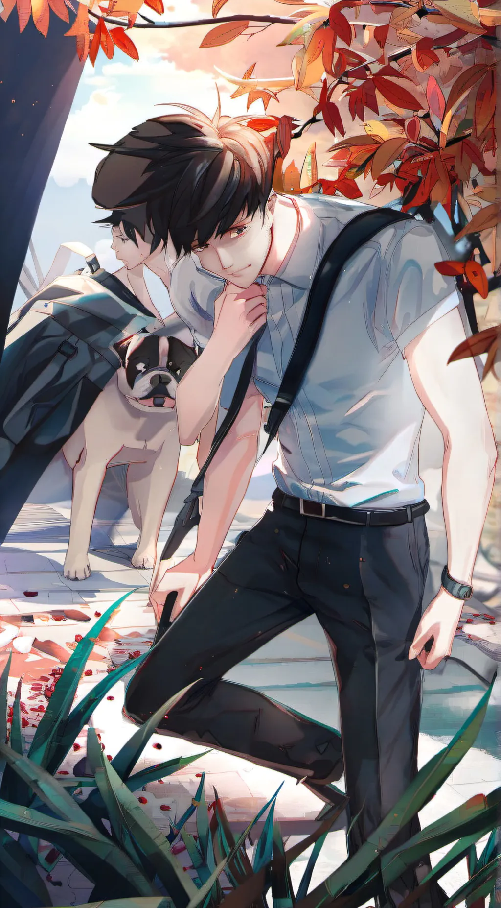 ai character: Aaron background