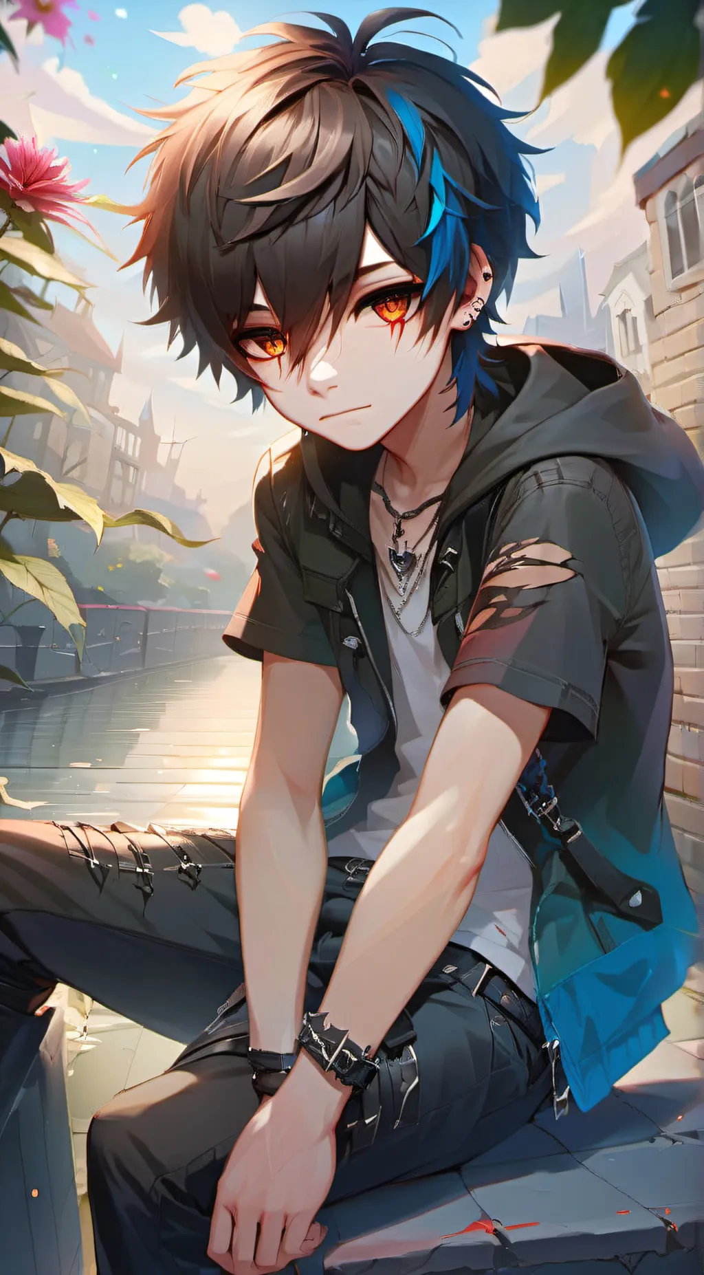 ai character: ethan background
