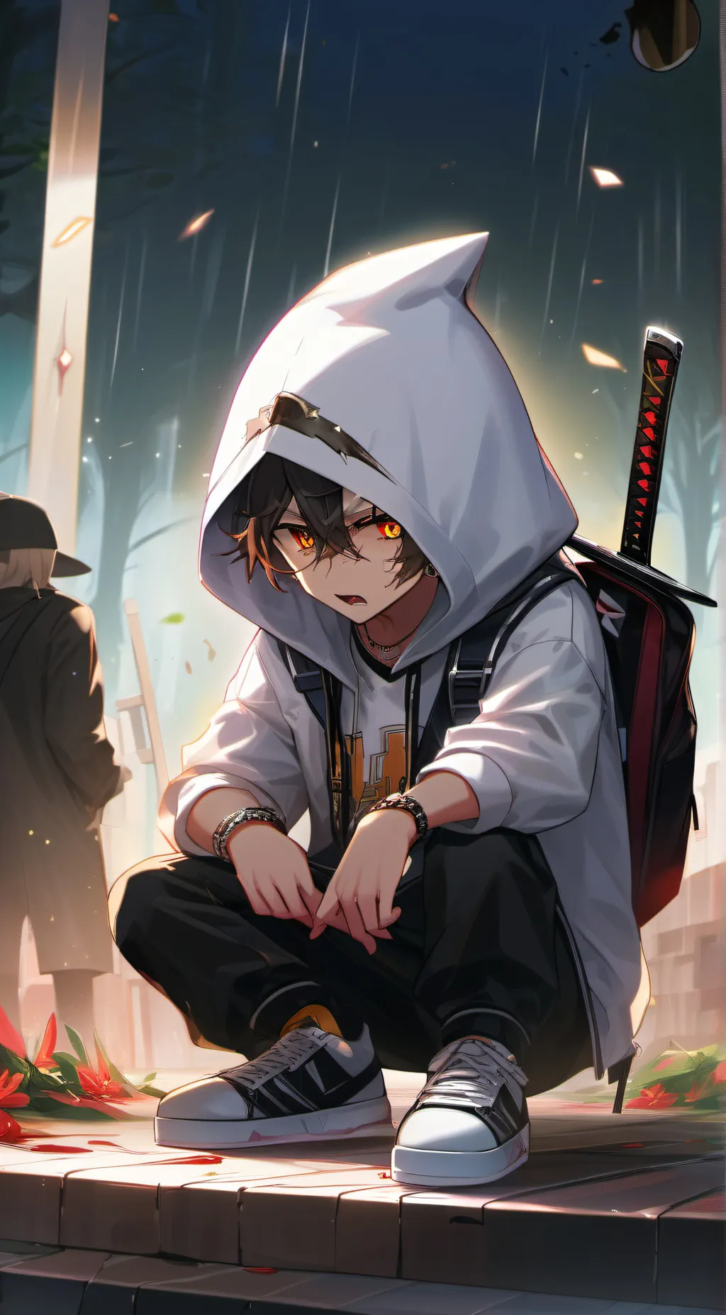 ai character: Packgod's Murder  background