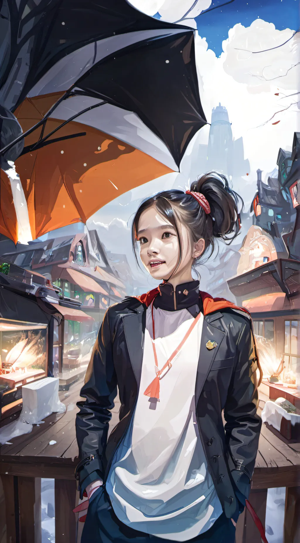 ai character: Sally  background