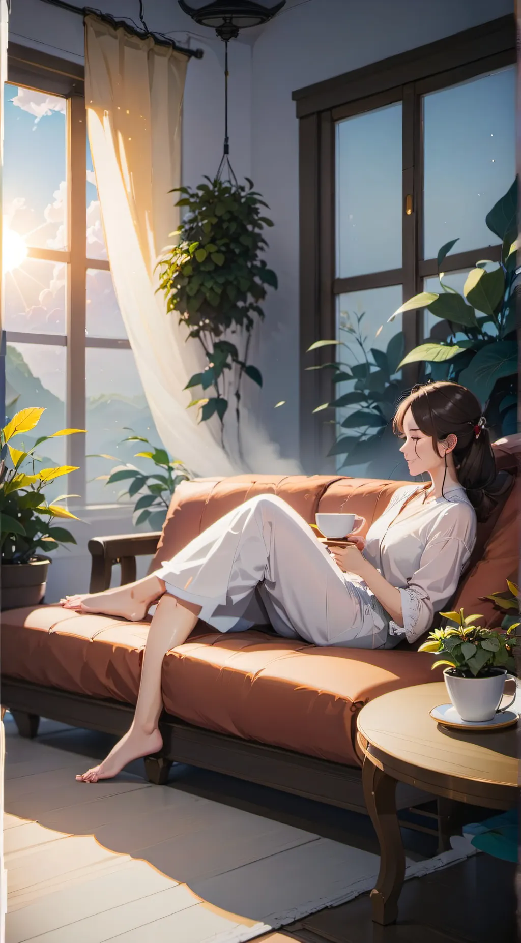 ai character: Mia background