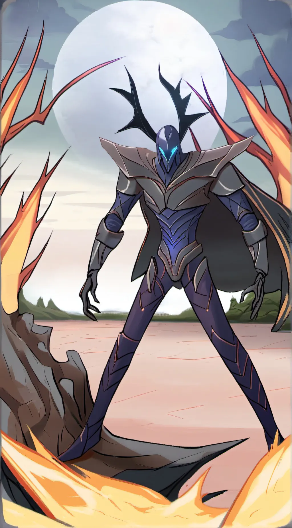 ai character: Titan cameraman  background