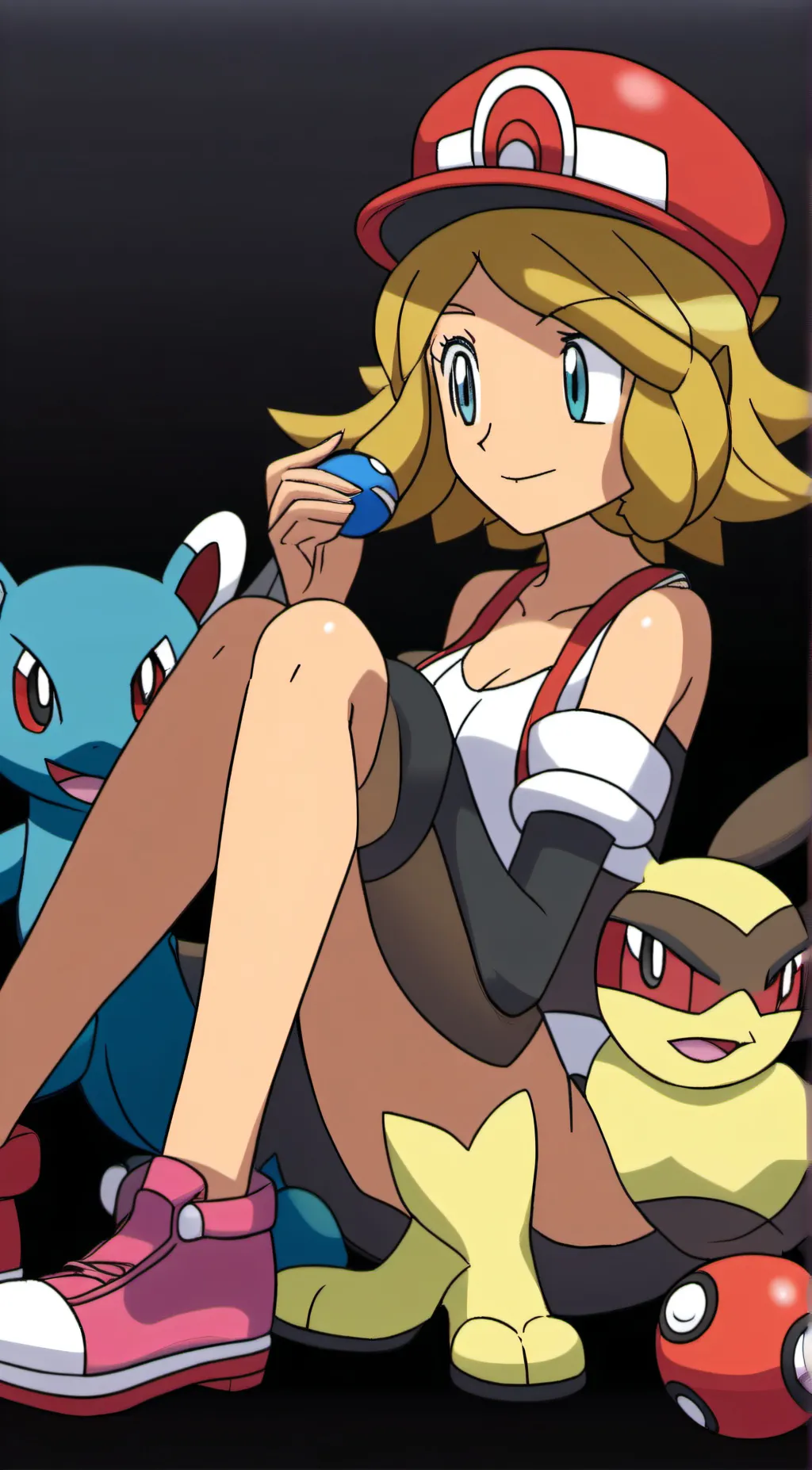 ai character: Serena background
