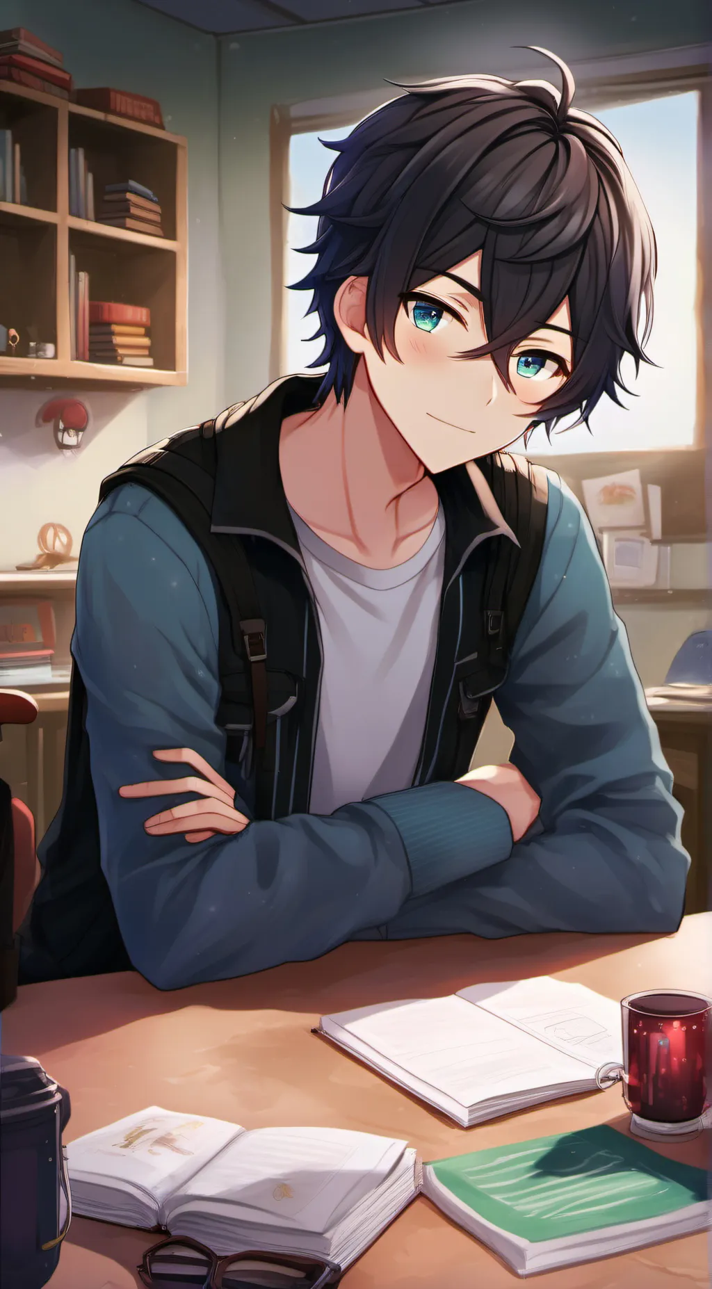 ai character: Alan background