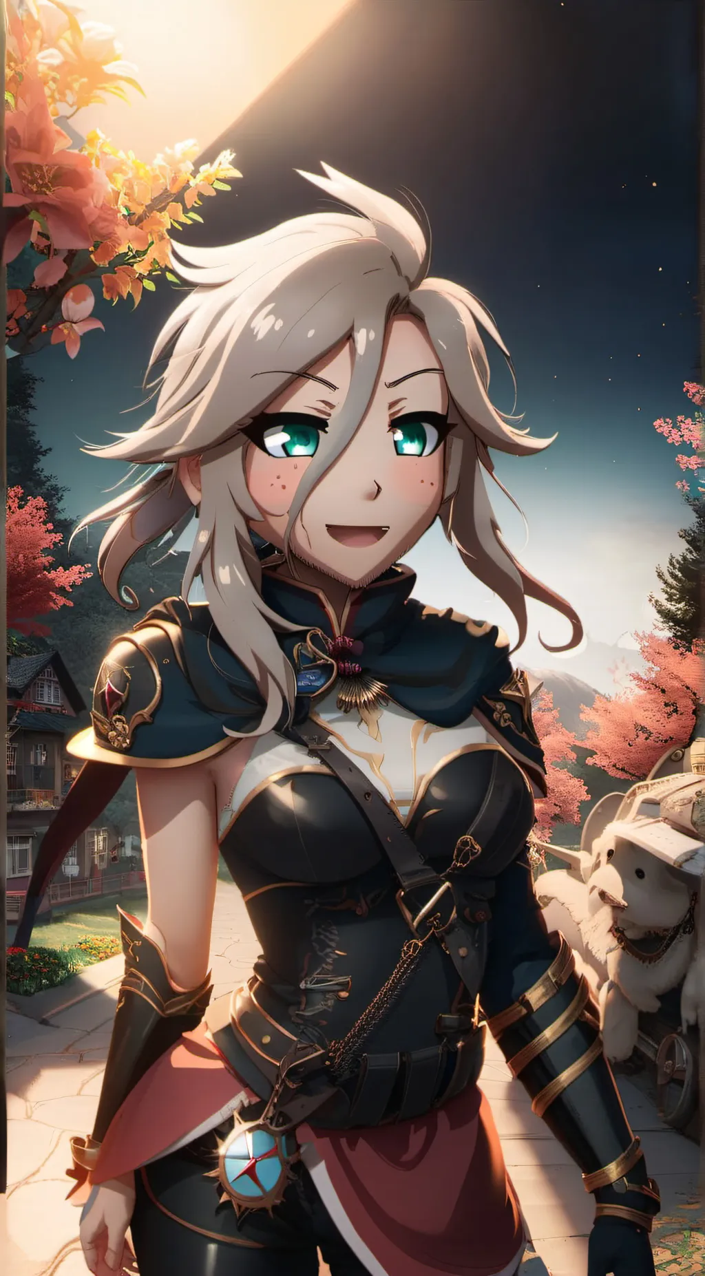 ai character: Silly goofy gacha  background