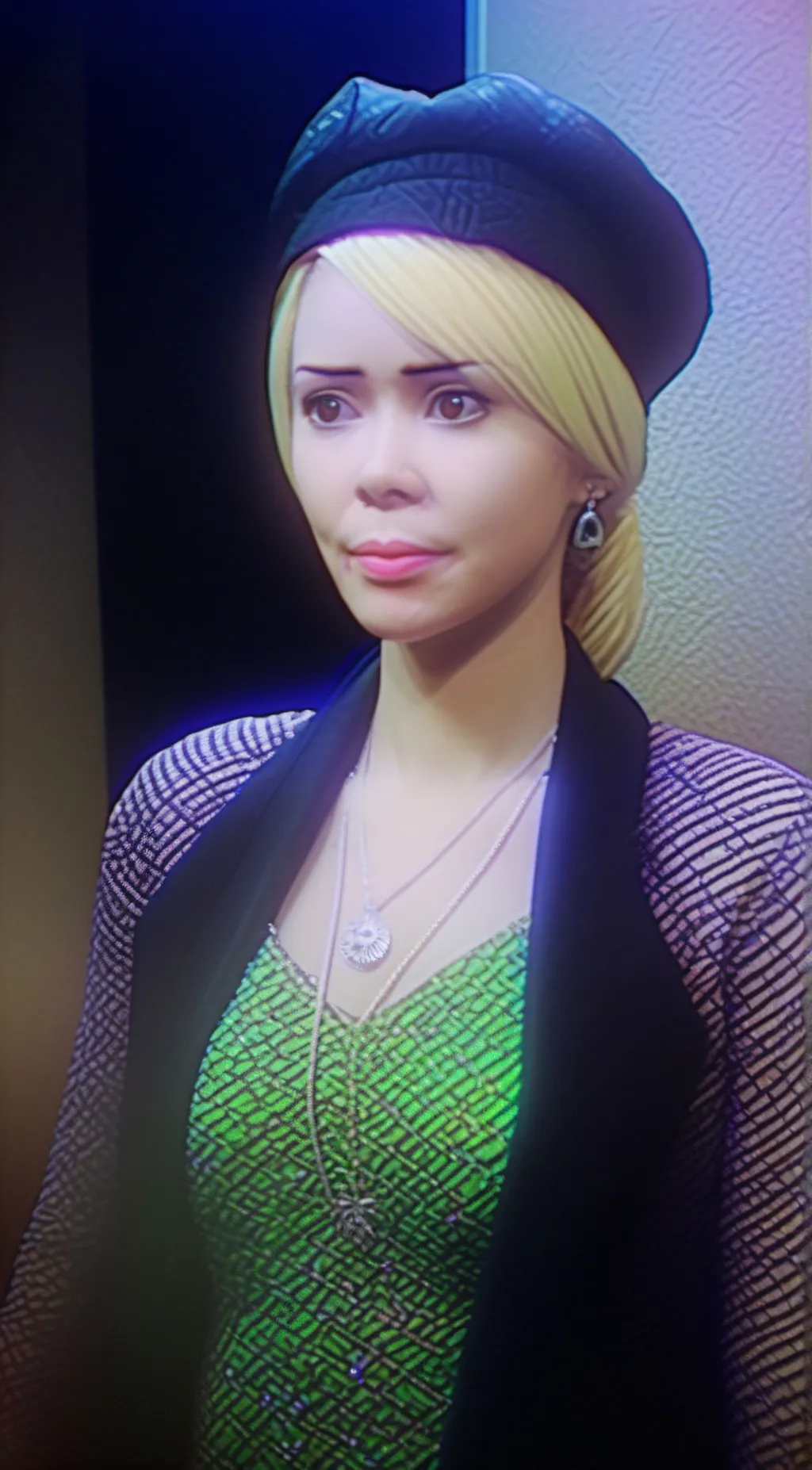 ai character: Tracy DeSanta background