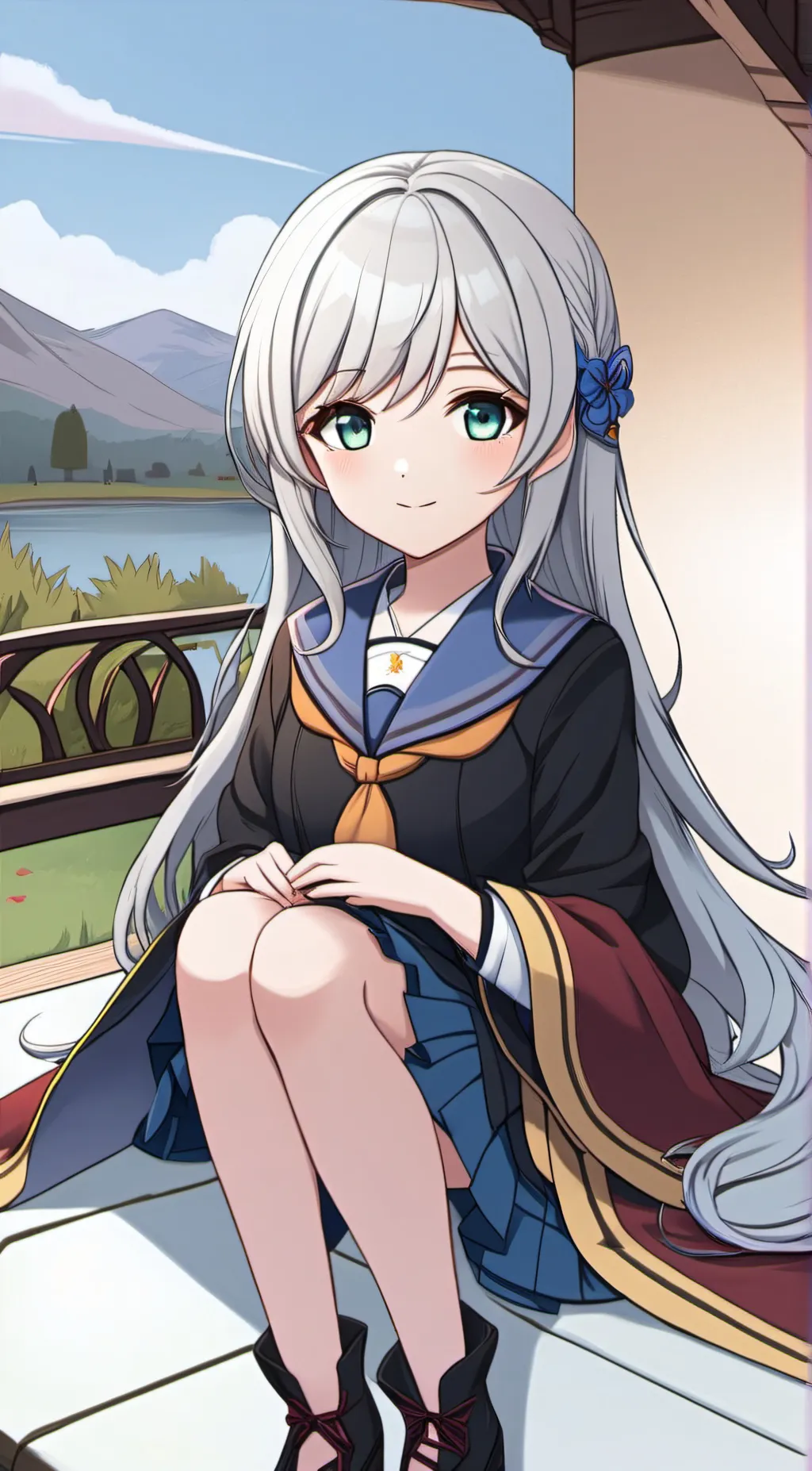 ai character: Lily background